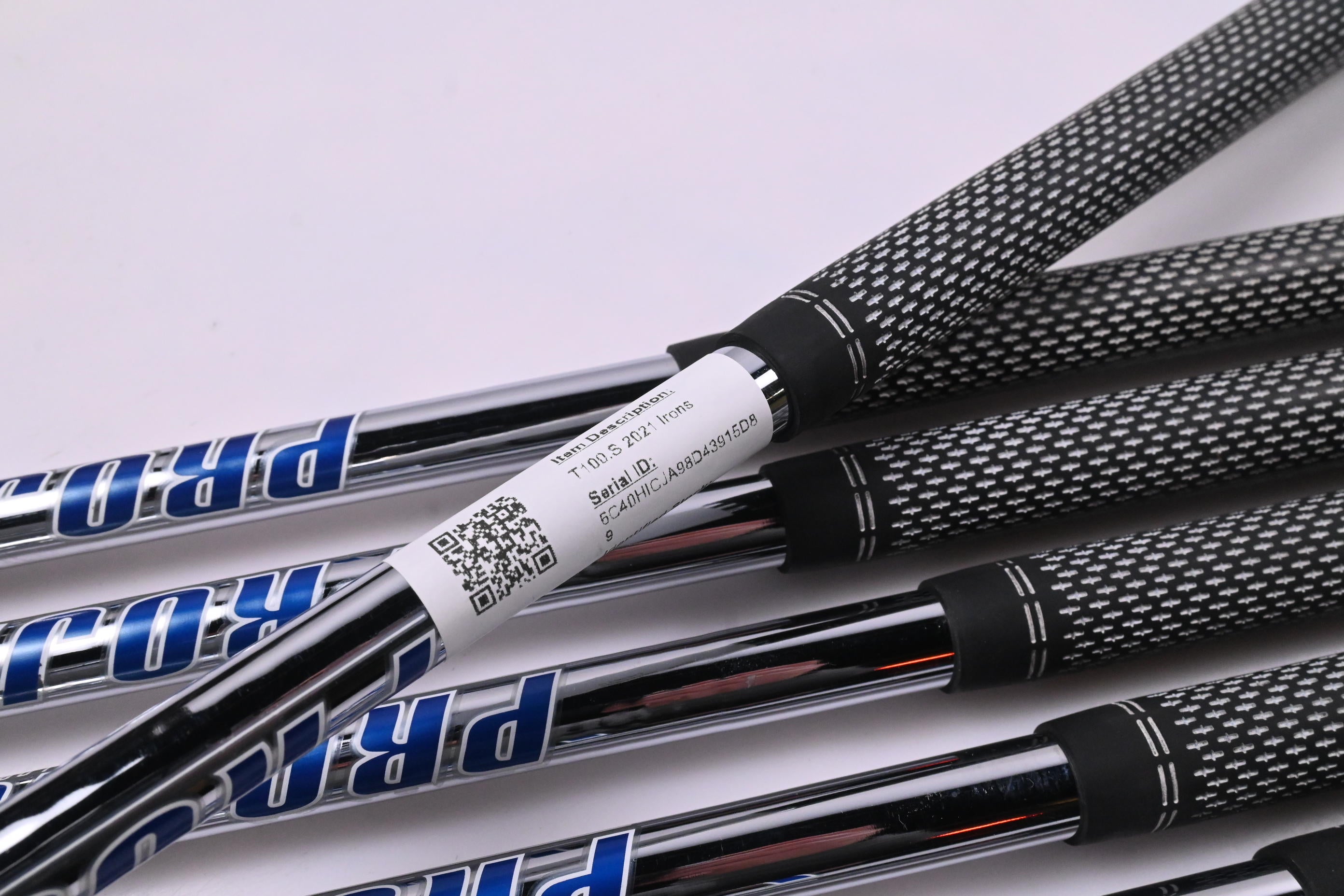 Titleist T100.S 2021 Irons / 4-9i / Stiff Flex Project X LZ 120 Shafts