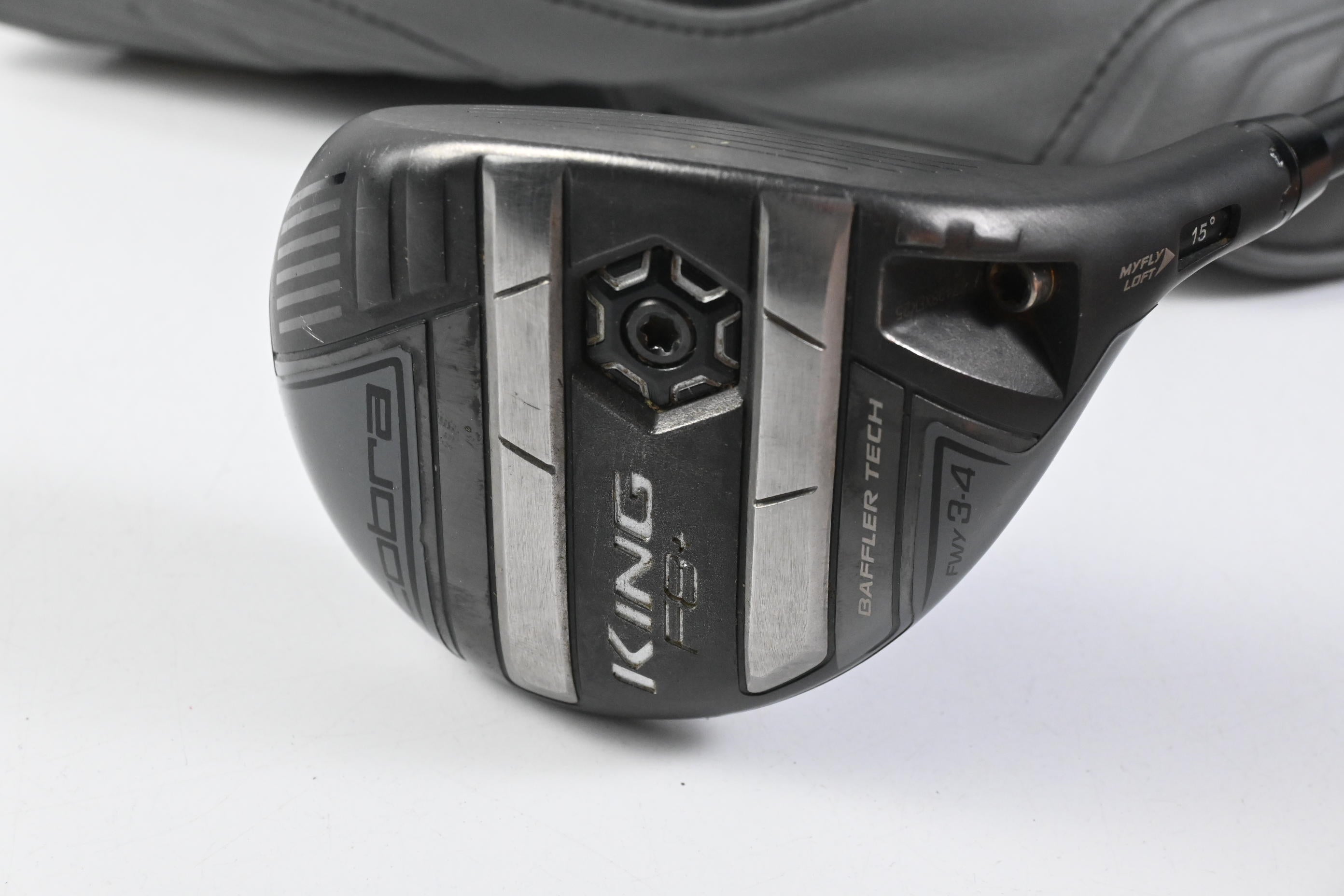 Cobra King F8+ #3-4 Wood / 12-15 Degree / Stiff Flex Aldila NV 2KXV 75 Shaft
