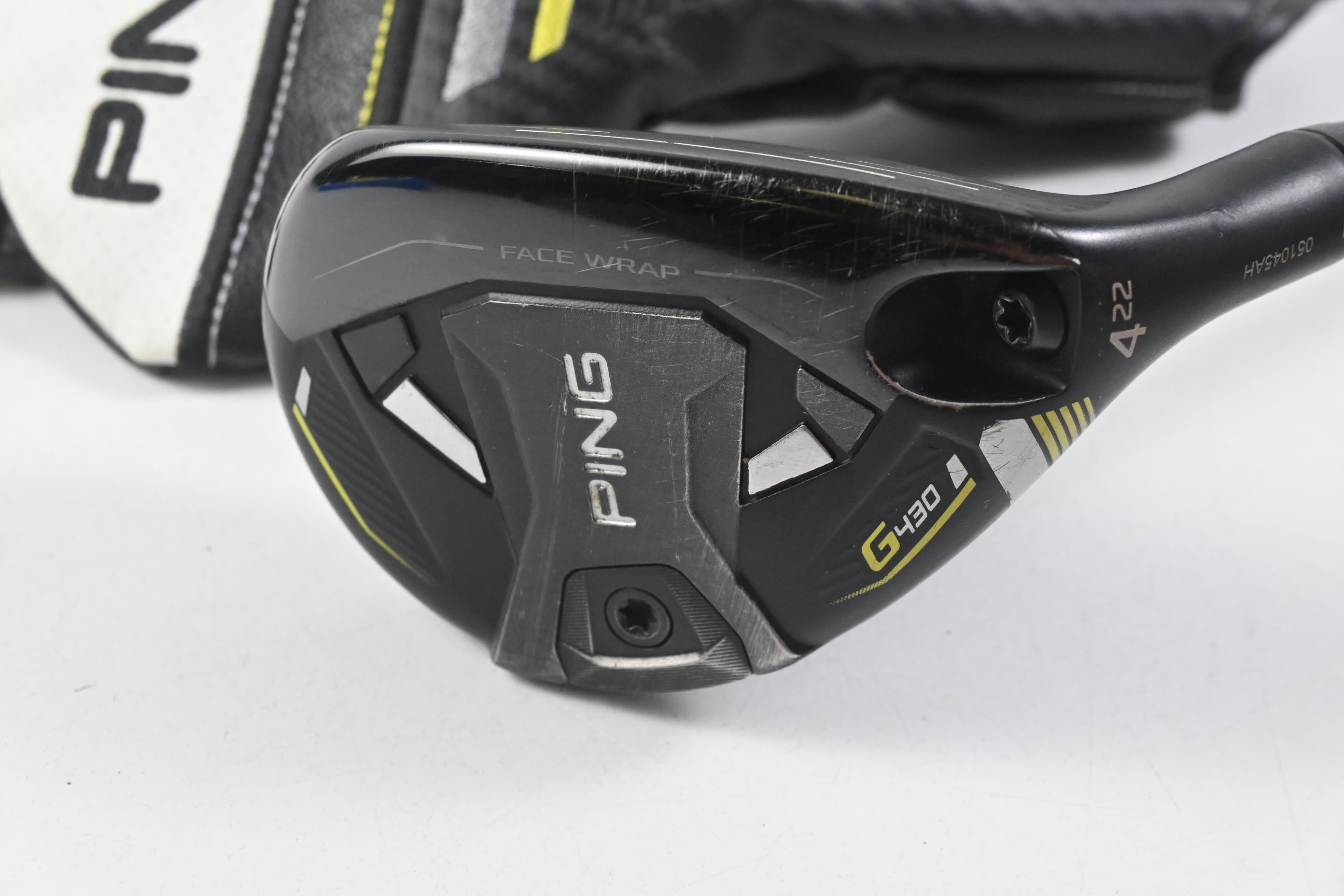 Ping G430 #4 Hybrid / 22 Degree / Regular Flex Ping Alta CB Black 70 Shaft