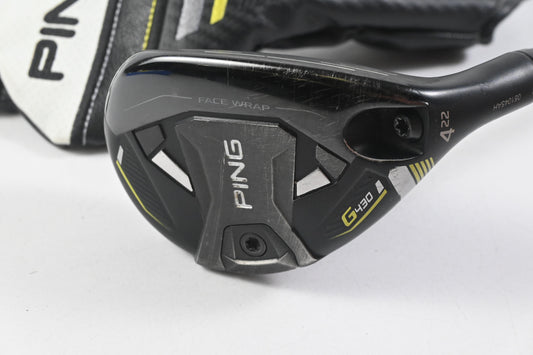 Ping G430 #4 Hybrid / 22 Degree / Regular Flex Ping Alta CB Black 70 Shaft