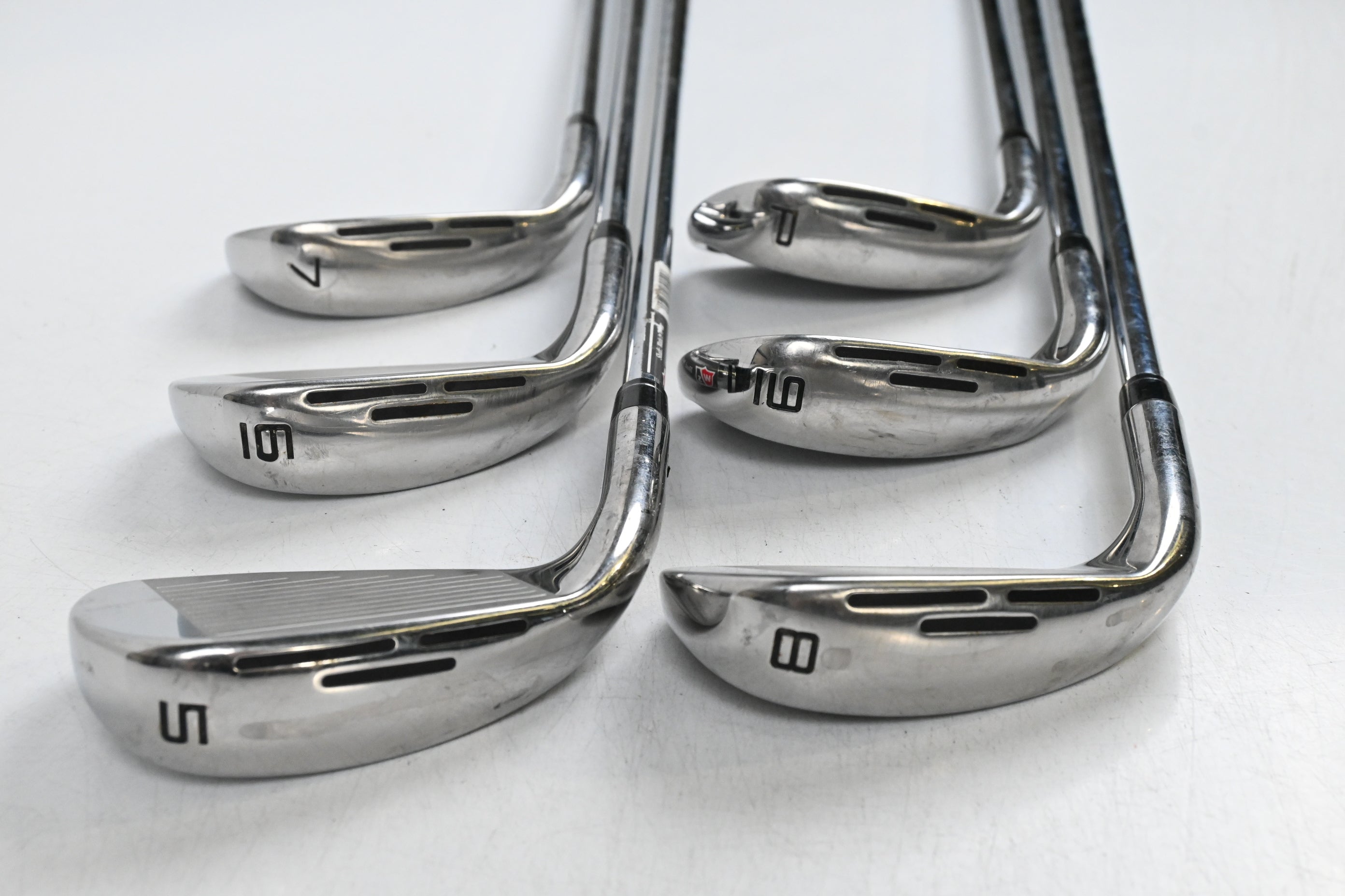 Wilson DYNAPWR Irons / 5-PW / Regular Flex KBS MAX Ultralite Shafts