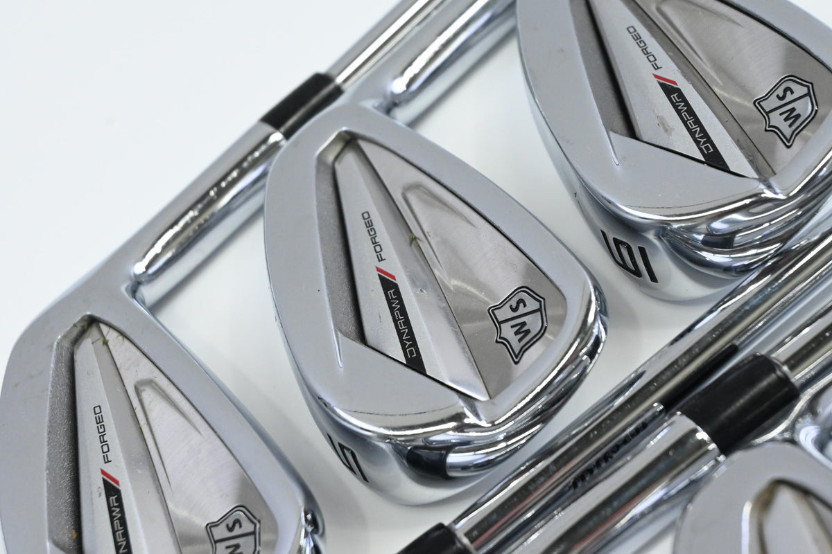 Wilson Dynapwr 2023 Forged Irons / 4-PW / Stiff Flex Dynamic Gold 115 S300