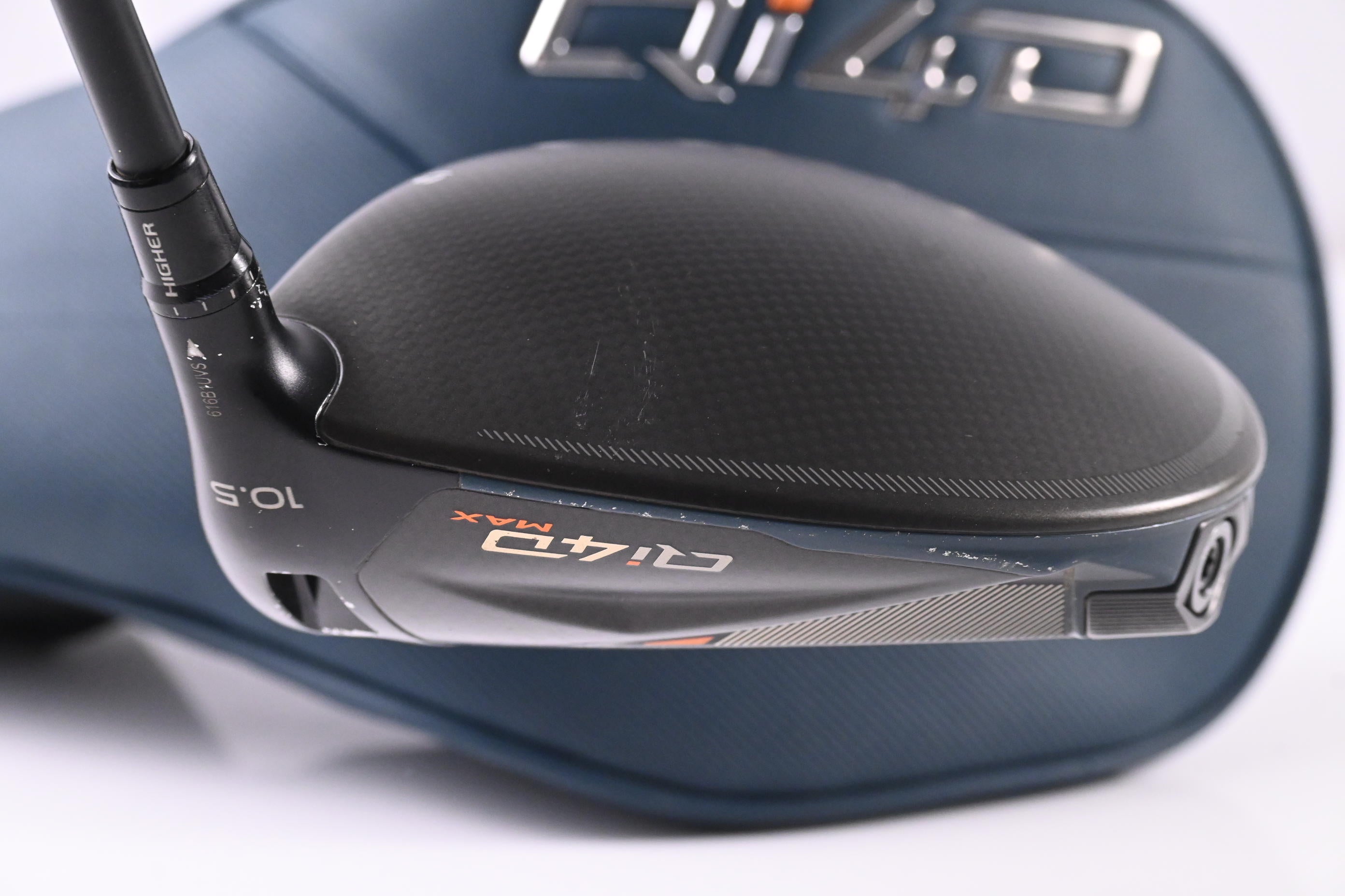 Taylormade Qi4D Max Driver / 10.5 Degree / Regular Flex Cypher 50 Shaft