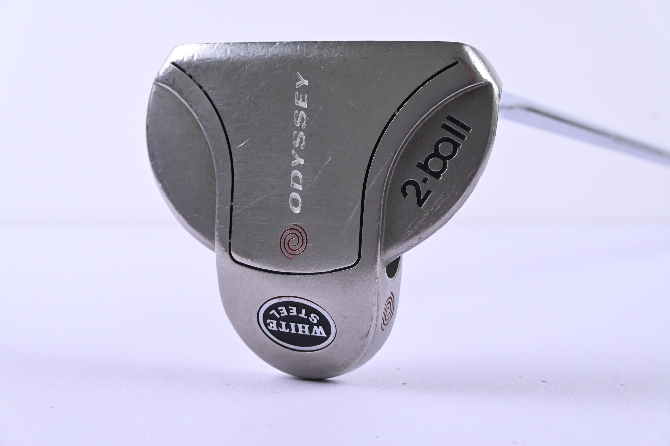 Odyssey White Steel 2-Ball Putter / 33 Inch