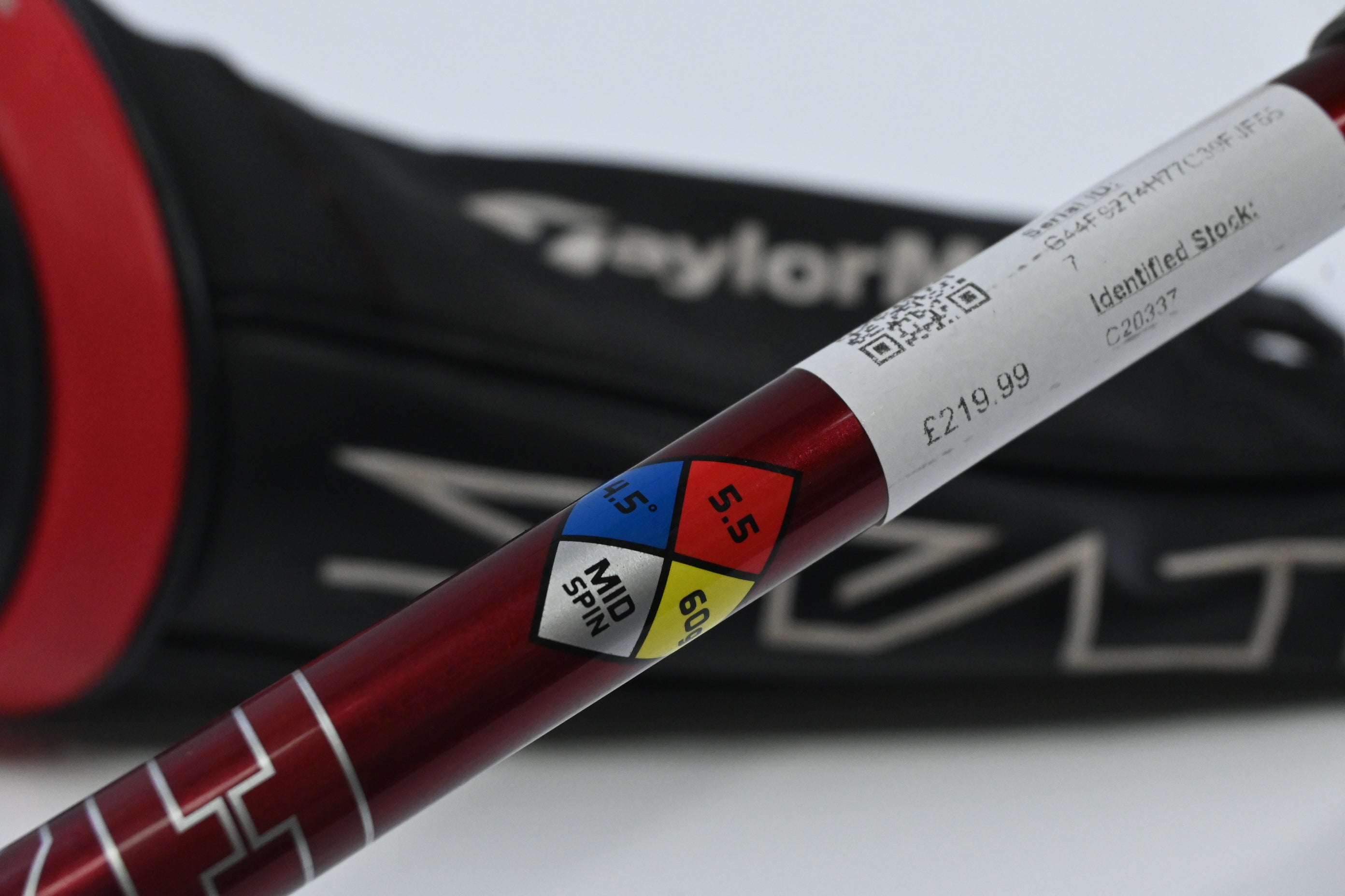 Taylormade Stealth Plus Driver / 10.5 Degree / Regular Flex HZRDUS Smoke Red 60