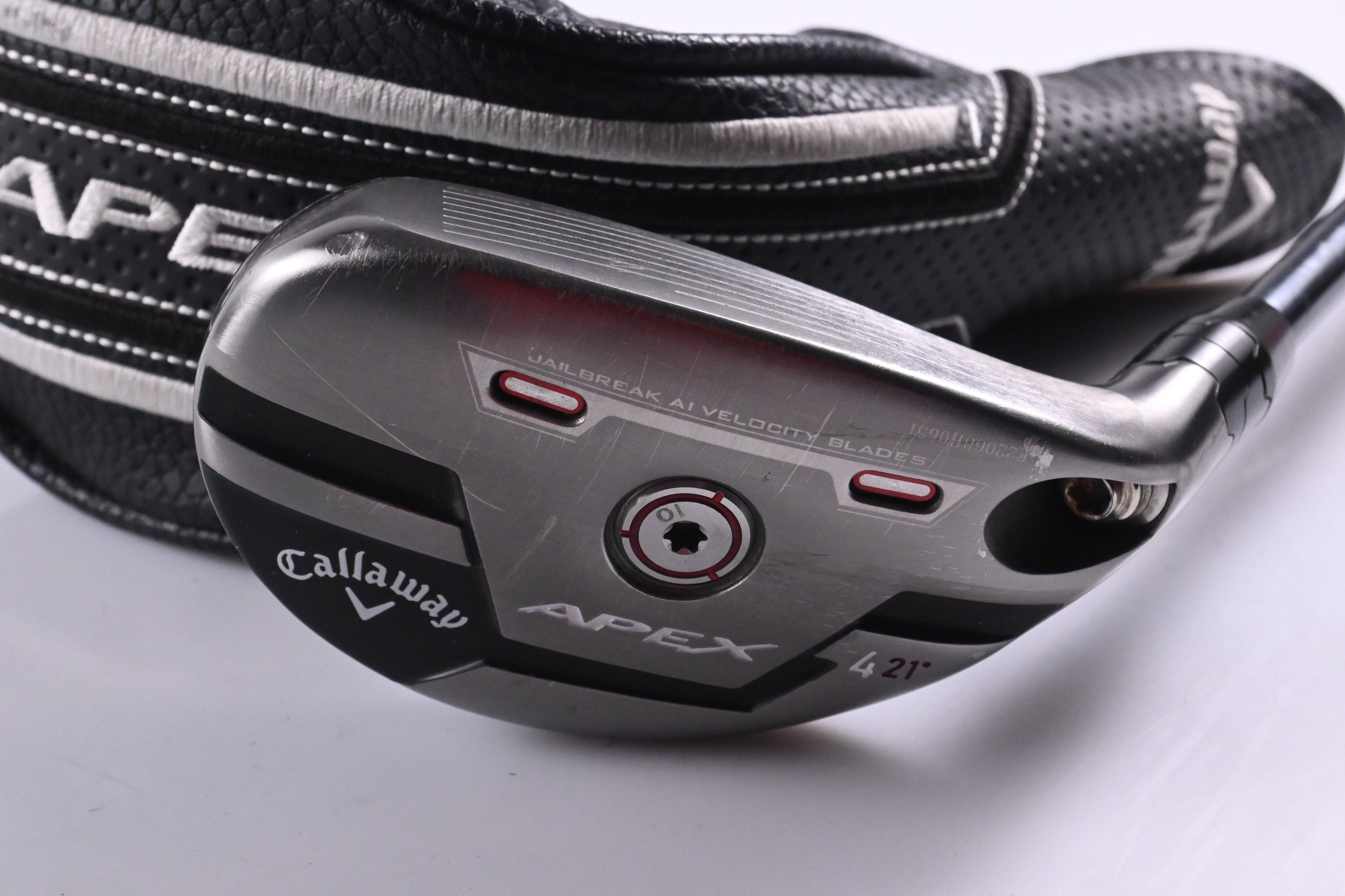 Callaway Apex 21 #4 Hybrid / 21 Degree / Stiff Flex UST Recoil Dart 75 Shaft