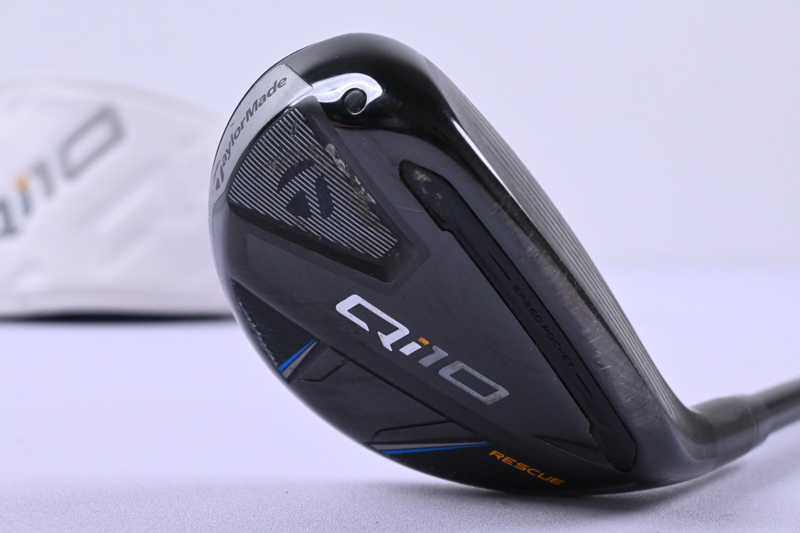 Taylormade Qi10 #3 Hybrid / 19 Degree / Stiff Flex Ventus TR Blue 7 Shaft