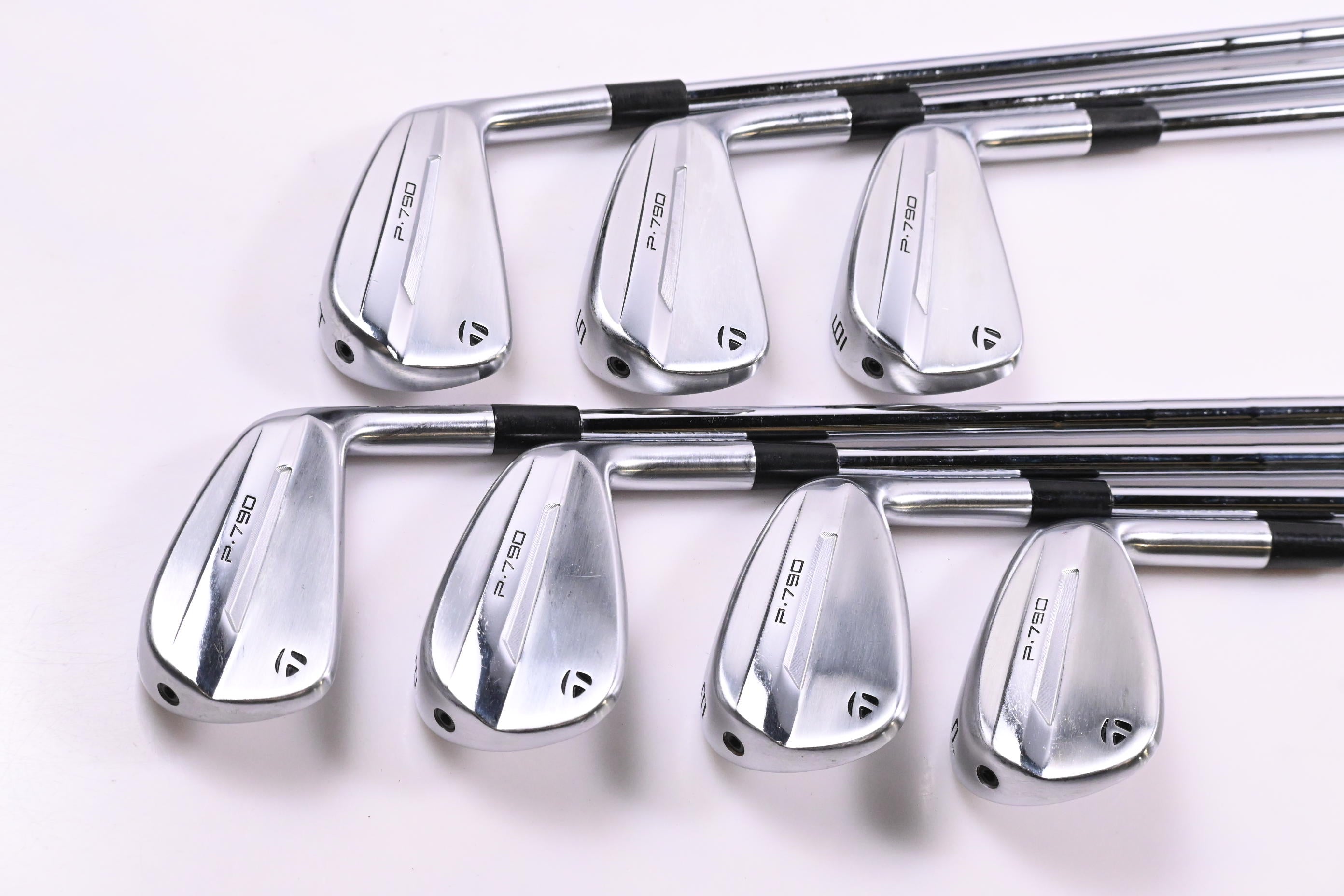 Taylormade P790 2025 Irons / 4-PW / Stiff Flex KBS Tour Shafts