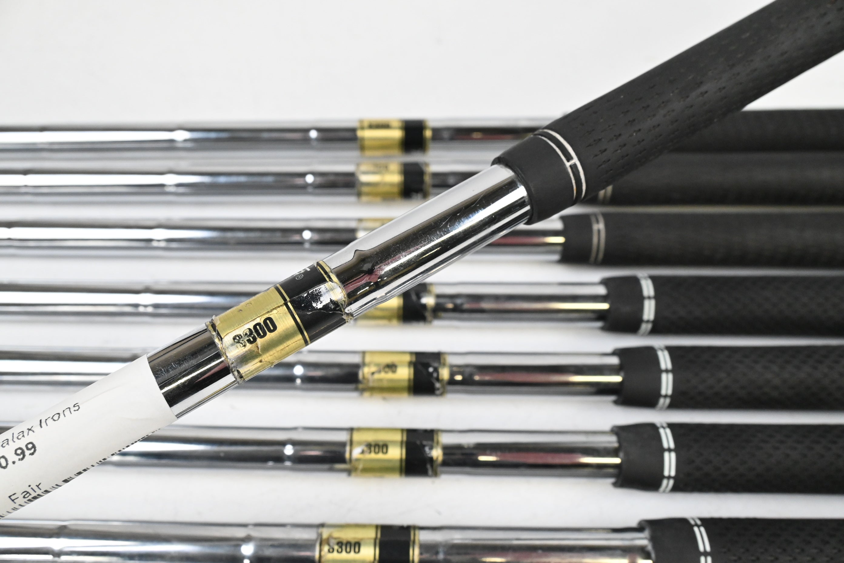 Lynx Parralax Irons / 3-PW+SW / Stiff Flex Dynamic Gold Shafts