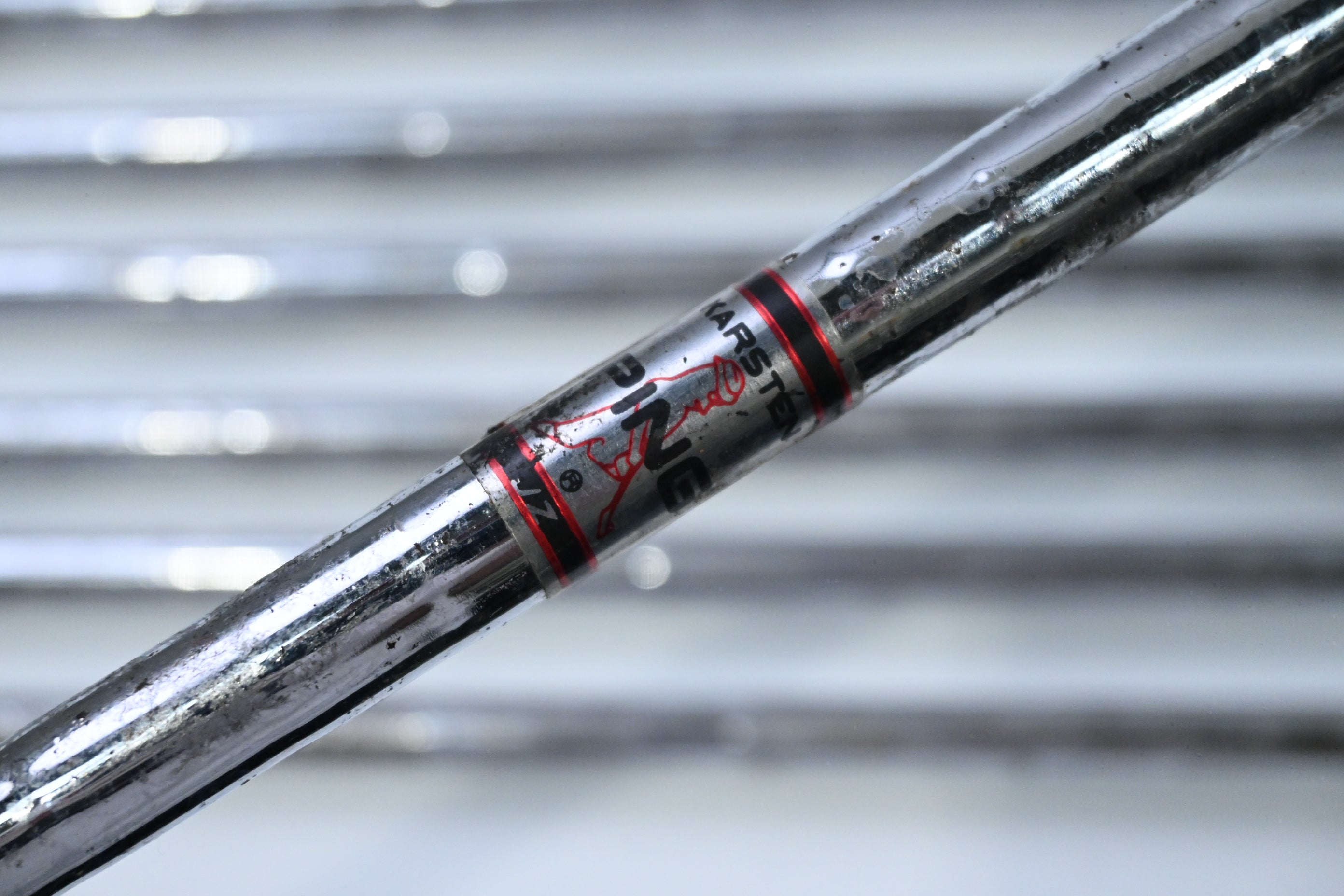 Ping Zing 2 Irons / 5-PW+SW / Red Dot / Stiff Flex Ping JZ Shafts