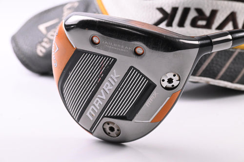 Callaway Mavrik Max #3 Wood / 15 Degree / Stiff Flex Evenflow Riptide 60 Shaft