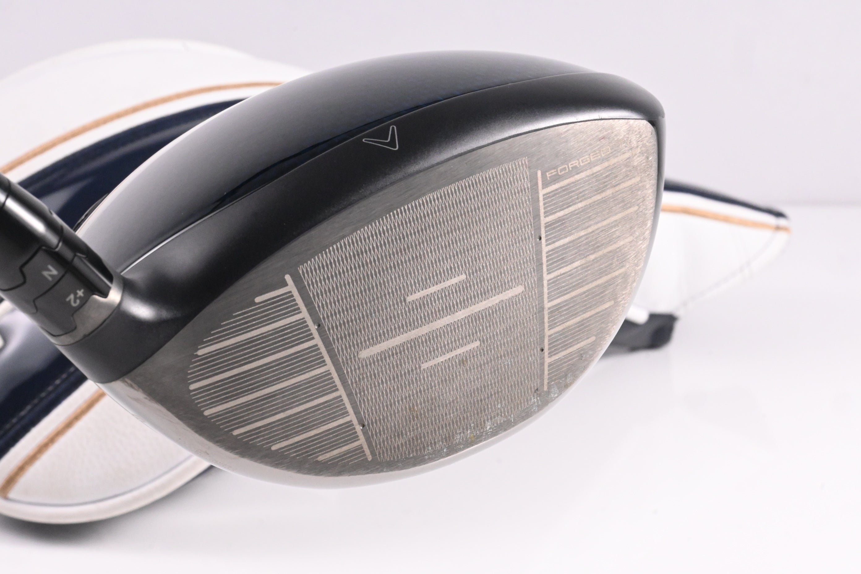 Left Hand Callaway Paradym Driver / 9 Degree / Stiff Flex HZRDUS Smoke Green RDX