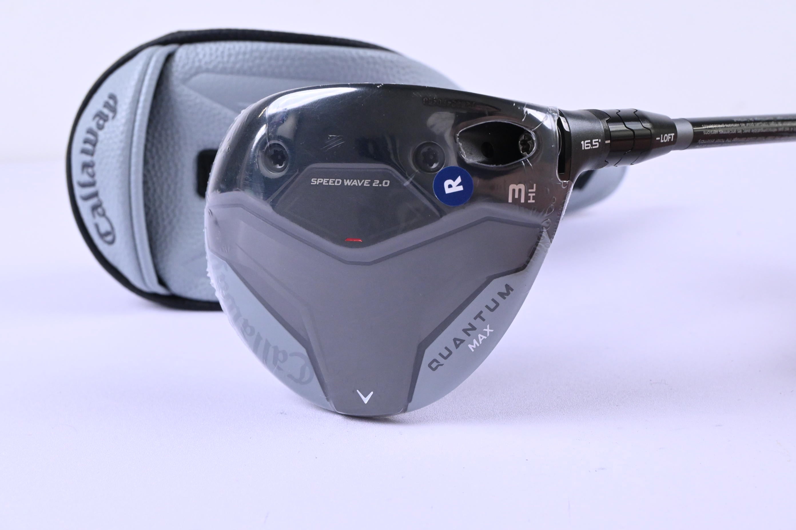 Callaway Quantum Max #3 Wood / 16.5 Degree / Regular Flex Denali Frost Silver 60