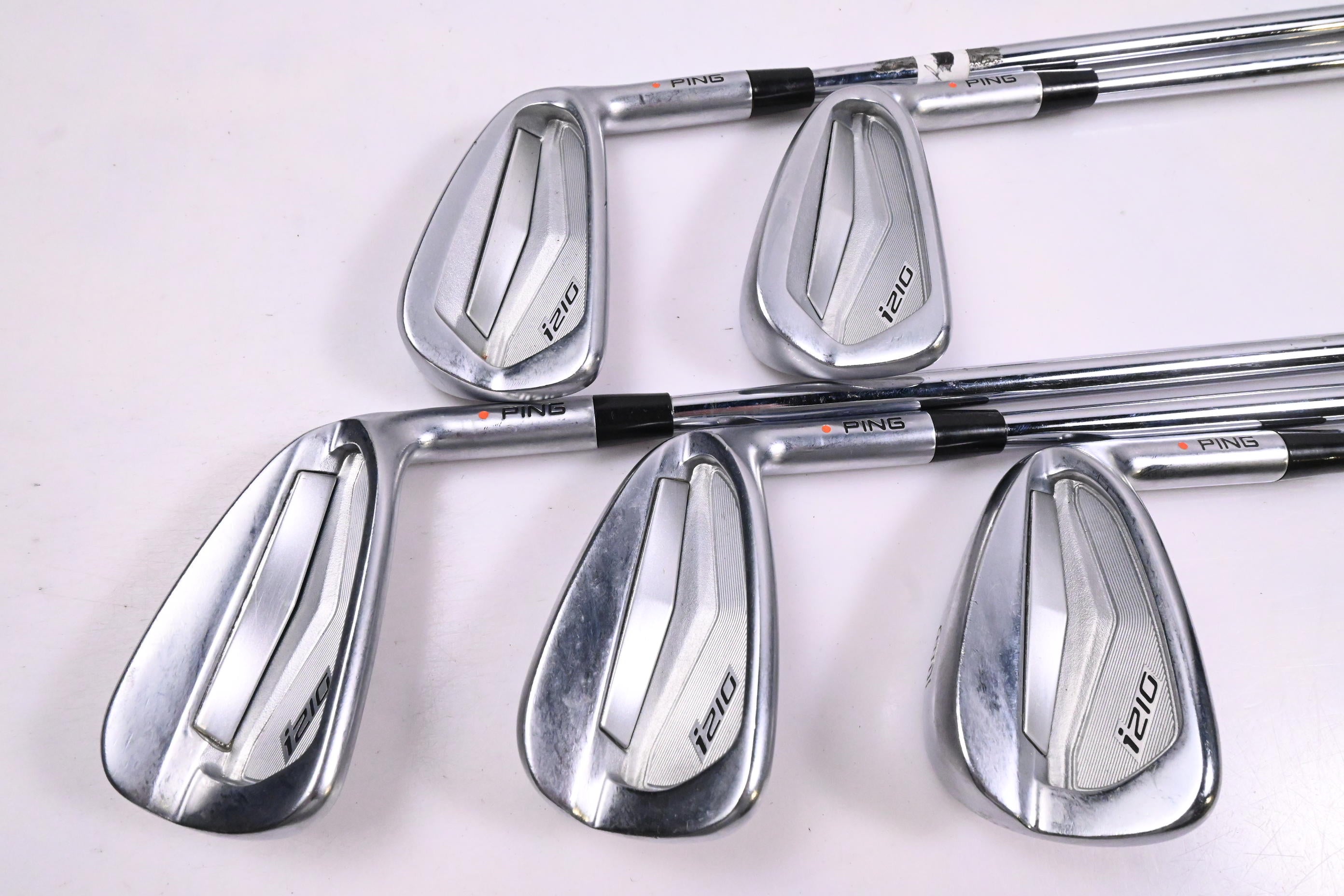 Ping i210 Irons / 5-9i / Orange Dot / Regular Flex Dynamic Gold 105 R300 Shafts