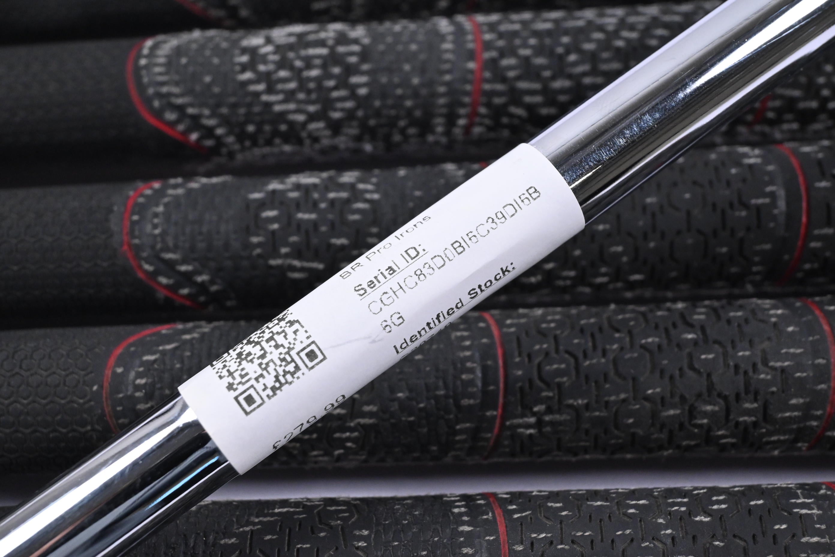 Benross BR Pro Irons / 4-PW / Stiff Flex Steel Shafts