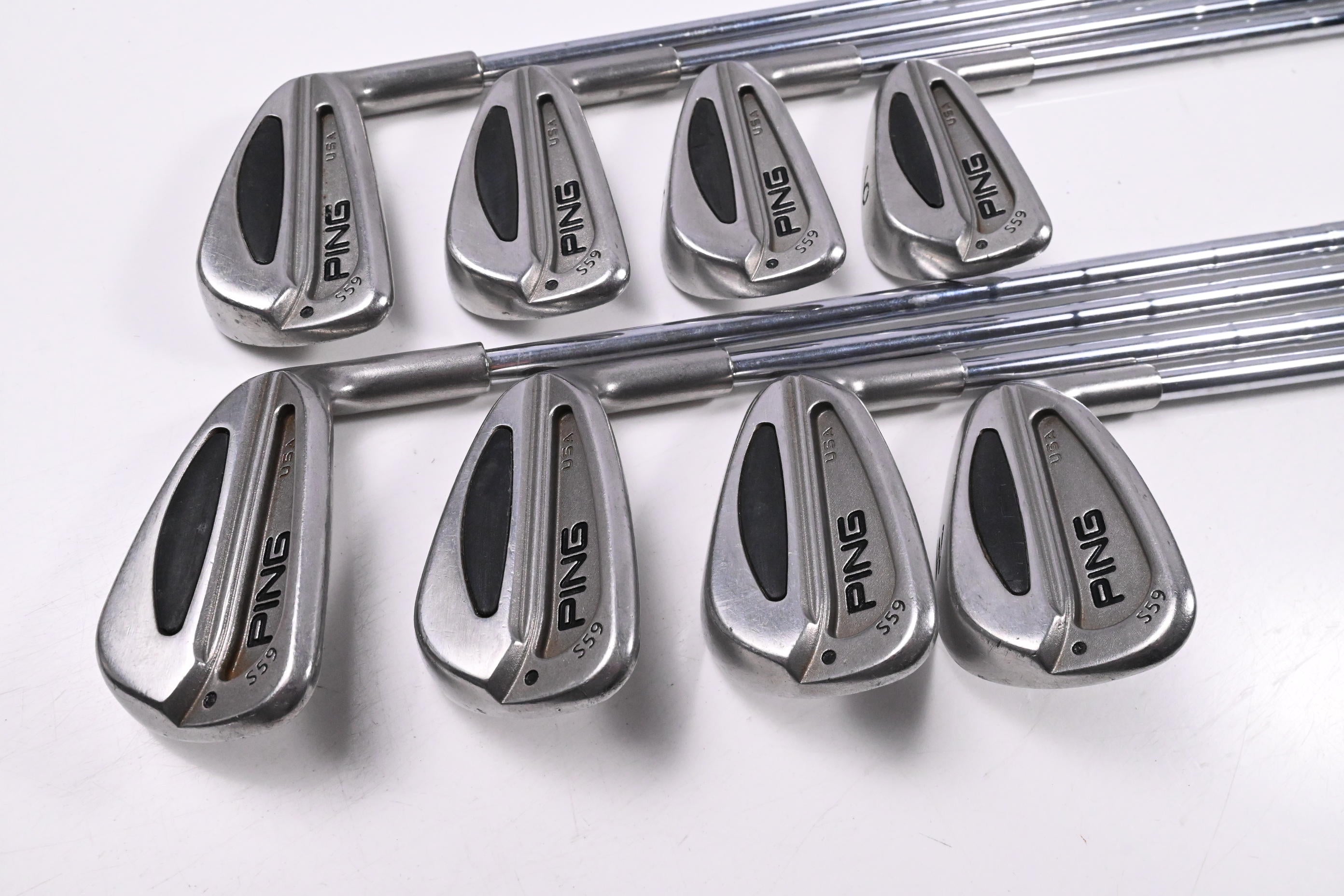 Ping S59 Tour Irons / 3-PW / Black Dot / Stiff Flex Steel Shafts