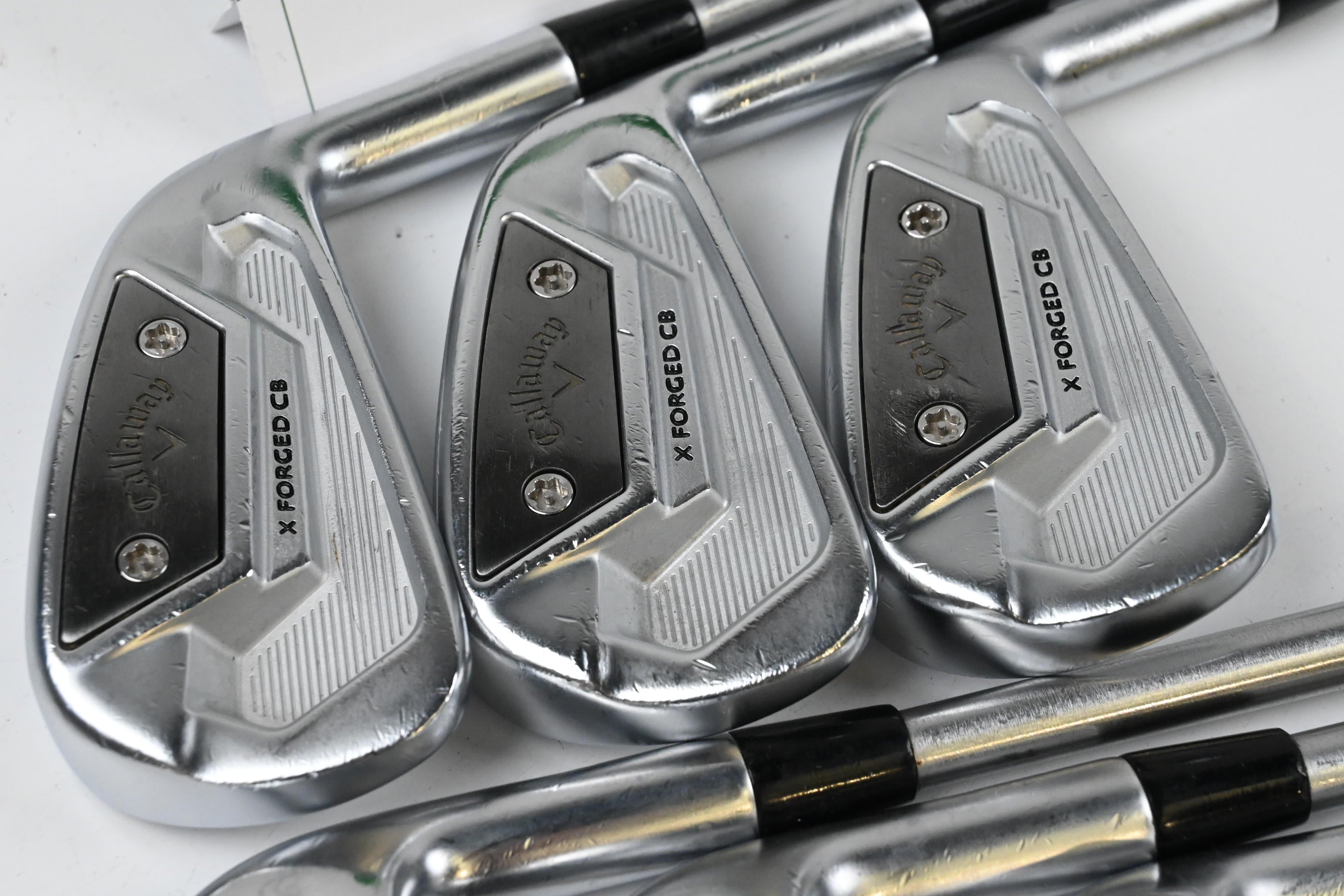 Callaway X-Forged CB 21 Irons / 4-PW / Stiff Flex Steel Shafts