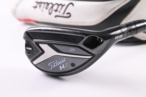 Titleist 818 H2 #3 Hybrid / 21 Degree / Regular Flex Aldila Synergy Blue 60