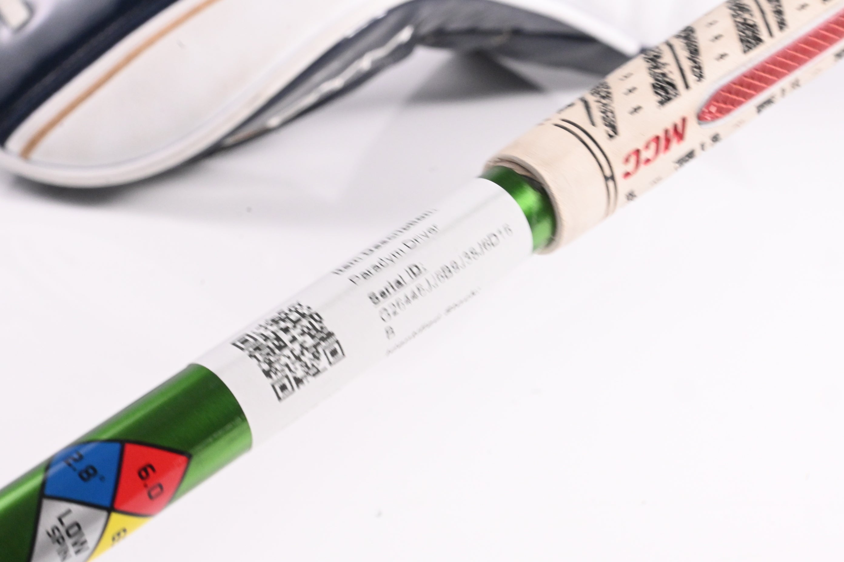 Left Hand Callaway Paradym Driver / 9 Degree / Stiff Flex HZRDUS Smoke Green RDX