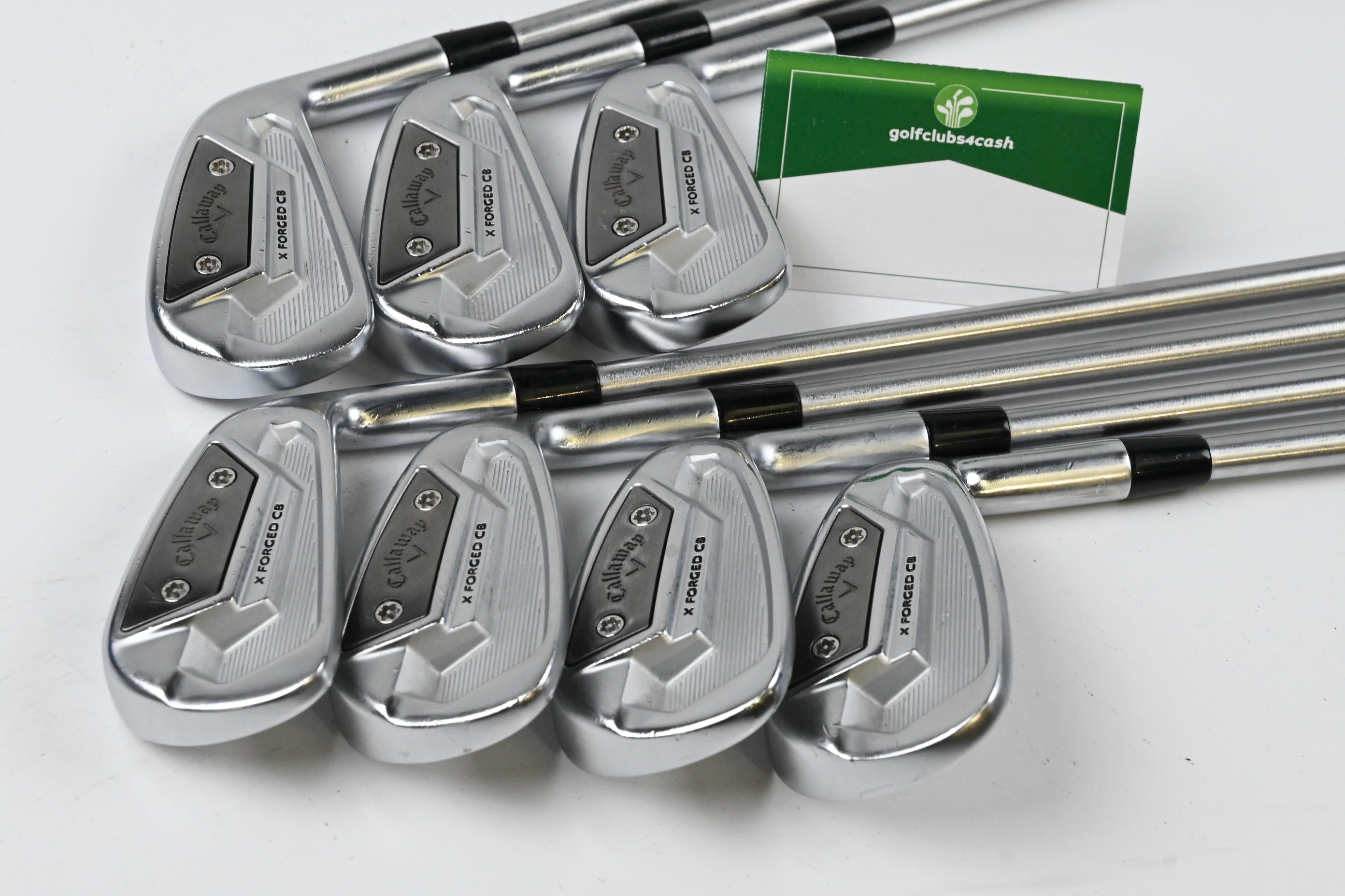 Callaway X-Forged CB 21 Irons / 4-PW / Stiff Flex Steel Shafts