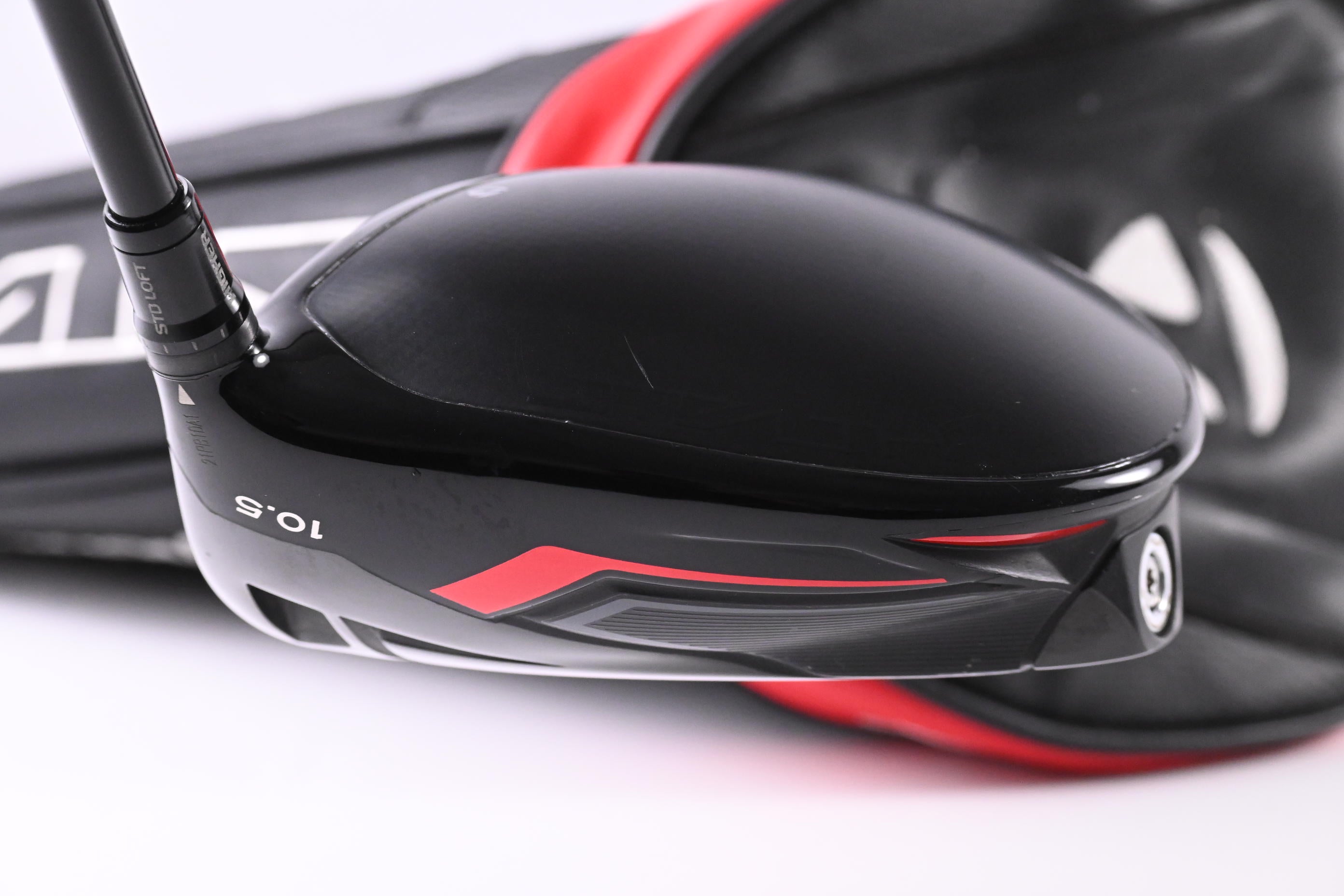Taylormade Stealth Driver / 10.5 Degree / Stiff Flex HZRDUS Smoke Blue RDX 70