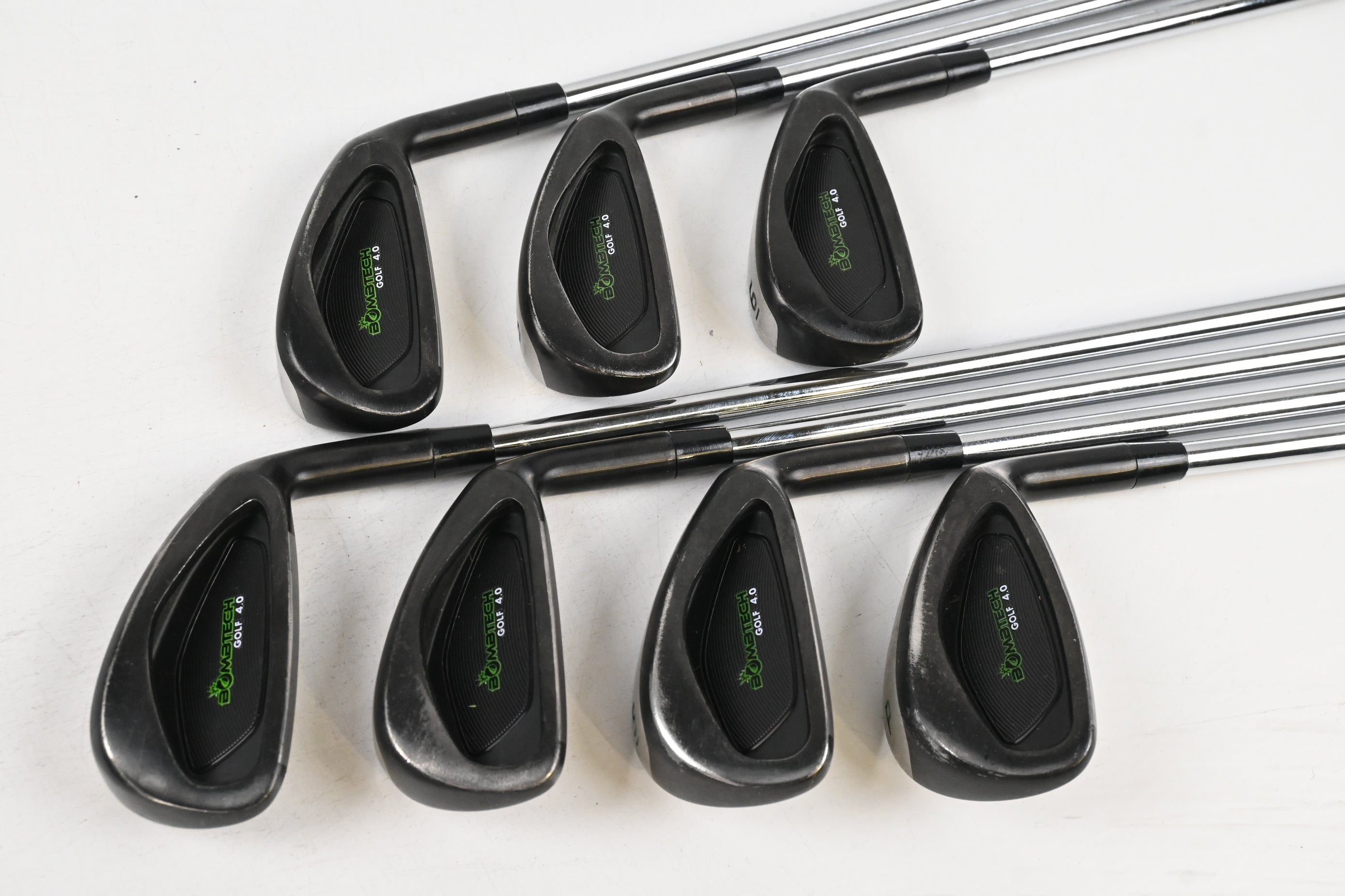 Bomb Tech Golf 4.0 Irons / 4-PW / Regular Flex Steel Shafts