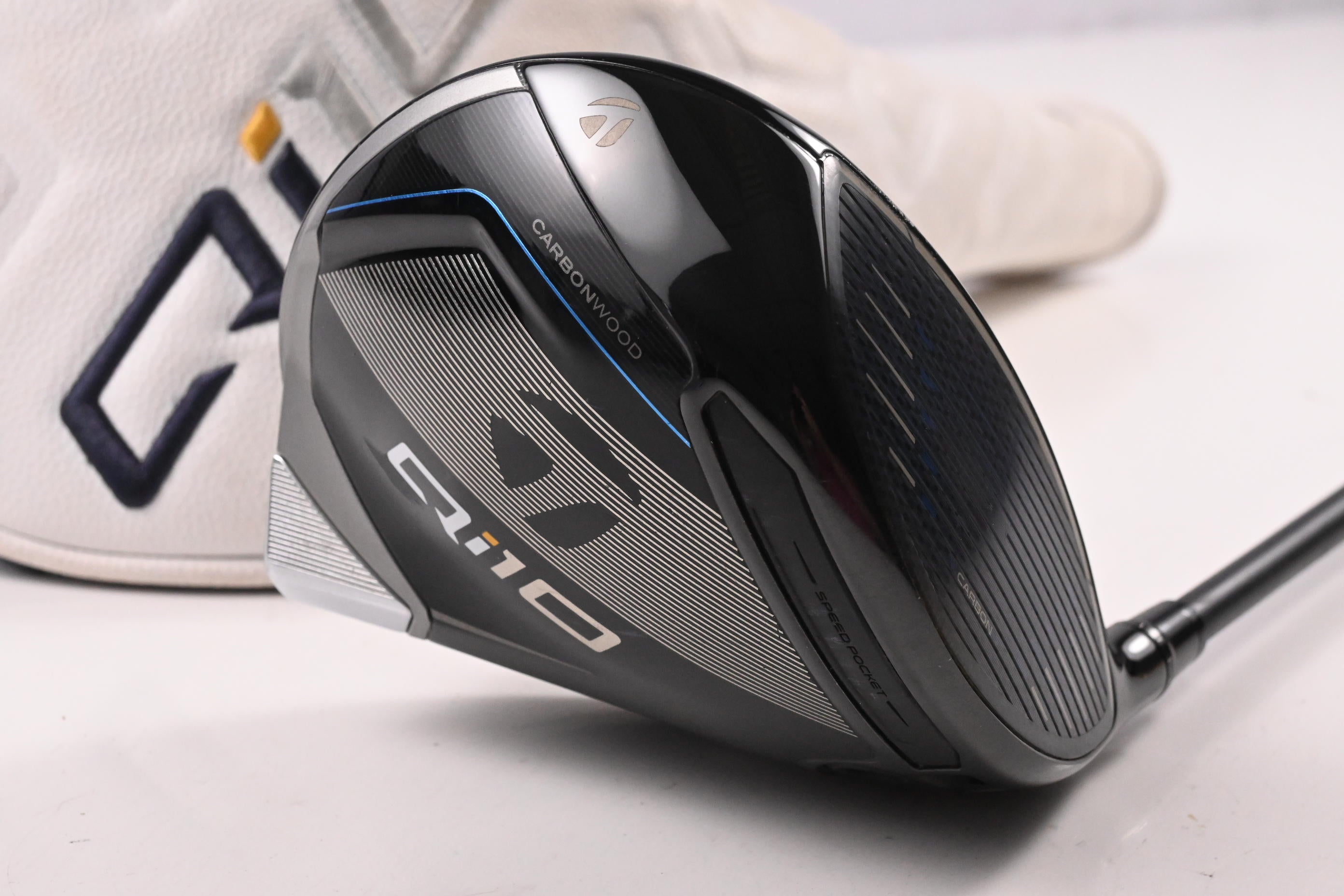 Taylormade Qi10 Driver / 10.5 Degree / Stiff Flex Tensei AV Raw Blue 65 Shaft