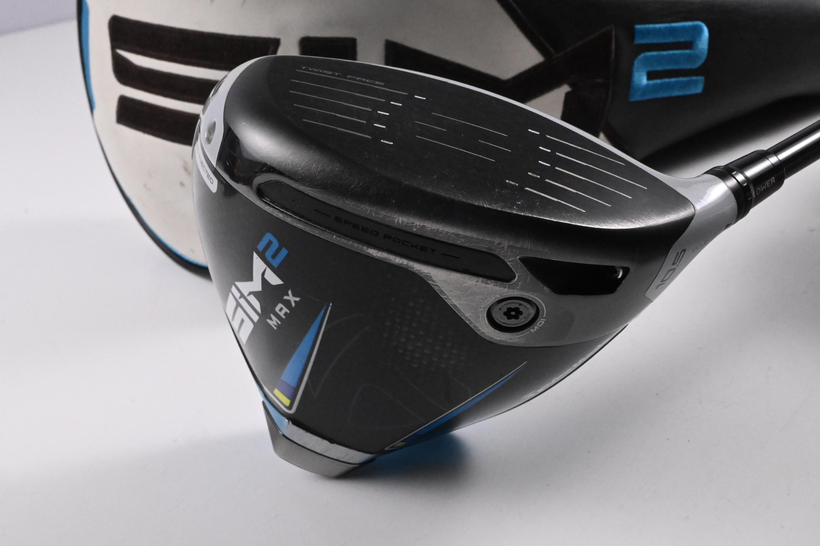 Taylormade SIM2 Max Driver / 10.5 Degree / X-Flex HZRDUS Smoke Blue RDX 60 Shaft