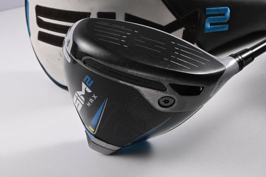 Taylormade SIM2 Max Driver / 10.5 Degree / X-Flex HZRDUS Smoke Blue RDX 60 Shaft