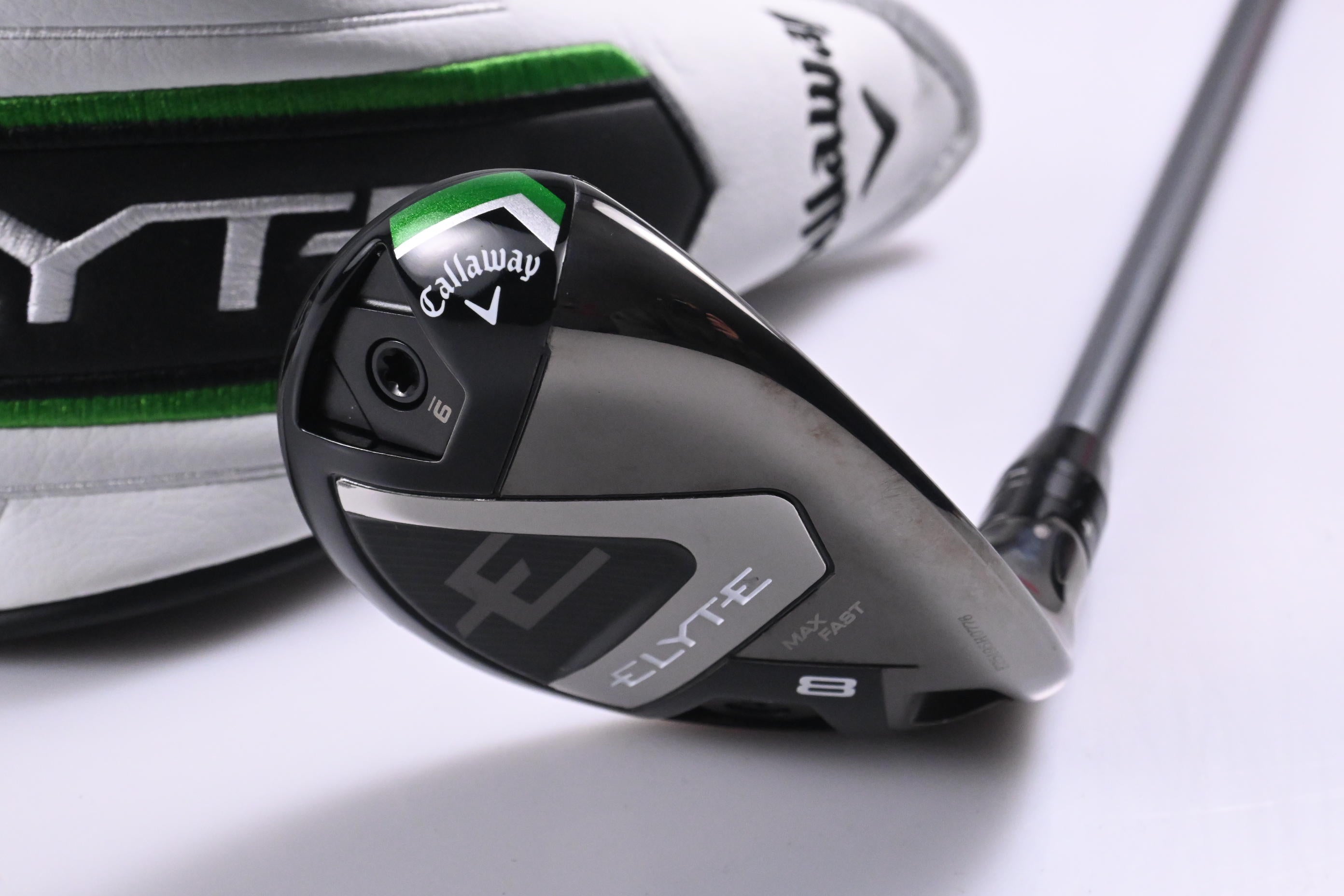 Callaway Elyte Max Fast #8 Hybrid / 39 Degree / Regular Flex Denali Charcoal 60