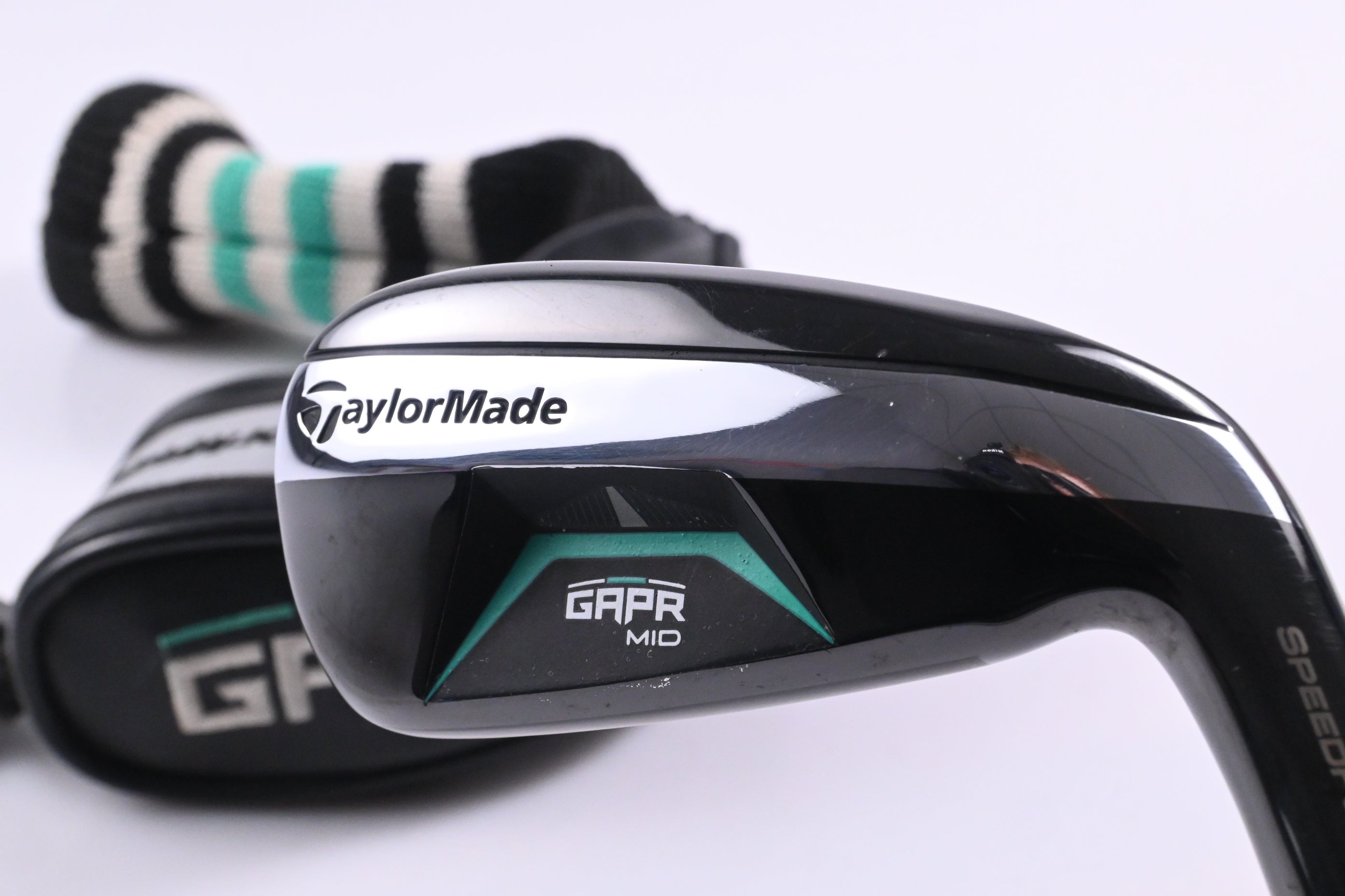 Taylormade GAPR Mid #3 Iron / 18 Degree / Stiff Flex KBS Hybrid 80 Shaft