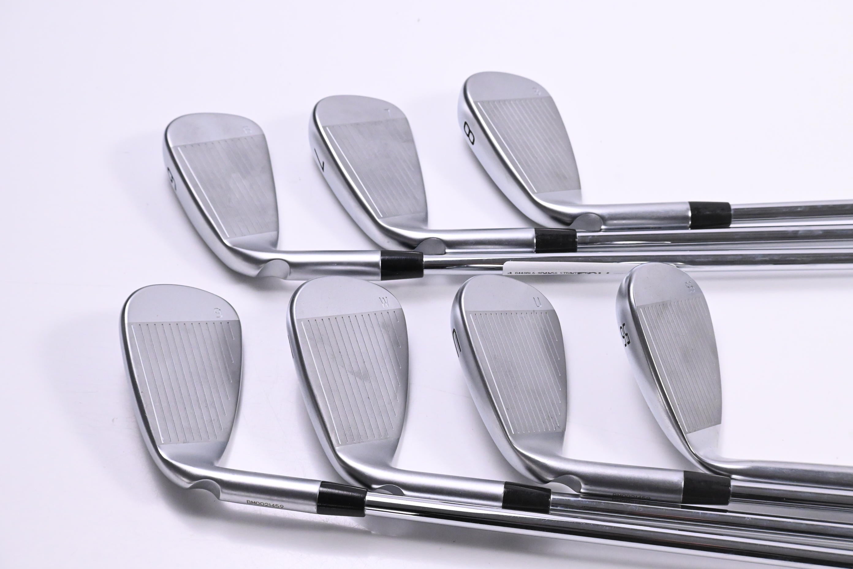 Ping G440 Irons / 6-PW+UW+56° / Blue Dot / Regular Flex Ping AWT 3.0 Shafts