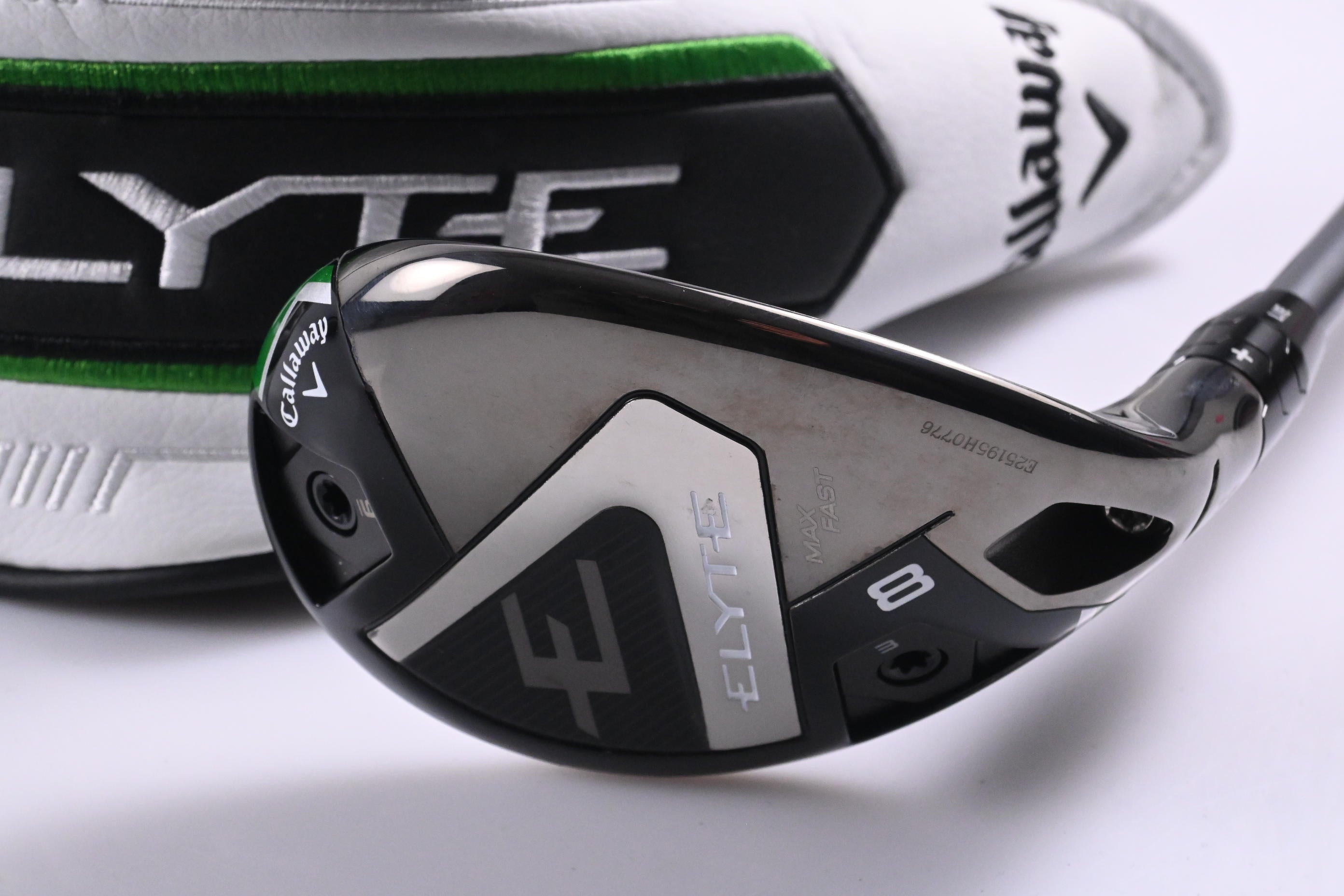 Callaway Elyte Max Fast #8 Hybrid / 39 Degree / Regular Flex Denali Charcoal 60