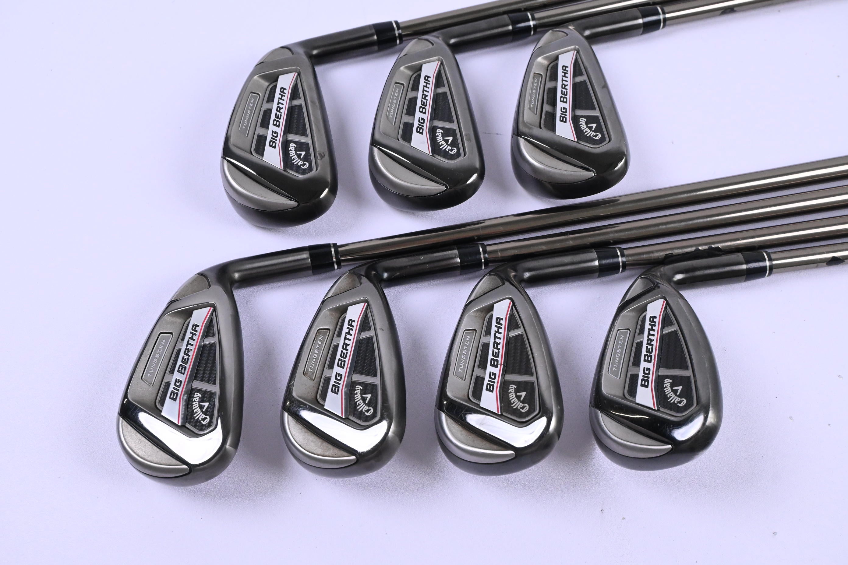 Callaway Big Bertha OS 2017 Irons / 5-PW+SW / Regular Flex Recoil ES 460 Shafts