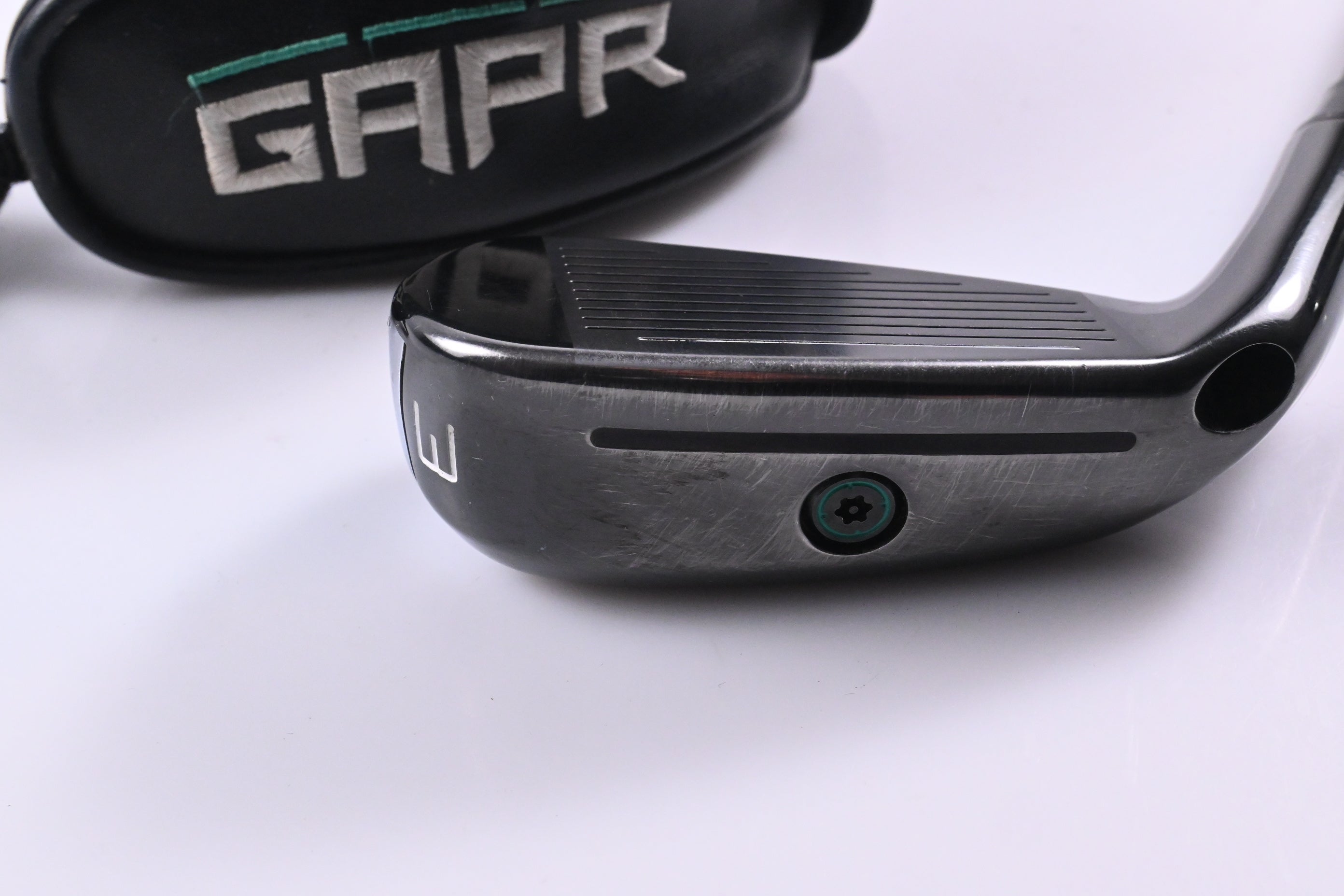 Taylormade GAPR Mid #3 Iron / 18 Degree / Stiff Flex KBS Hybrid 80 Shaft