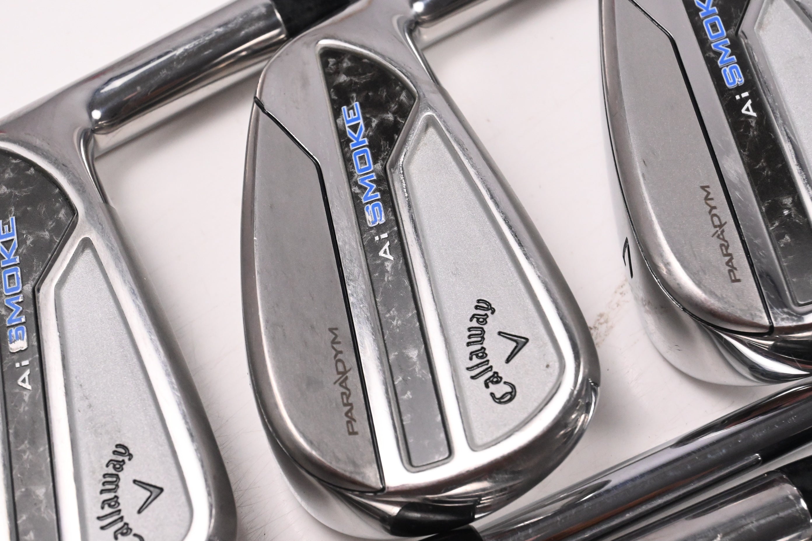 Callaway Paradym Ai Smoke Irons / 5-PW+GW / Regular Flex Elevate MPH 95 Shafts