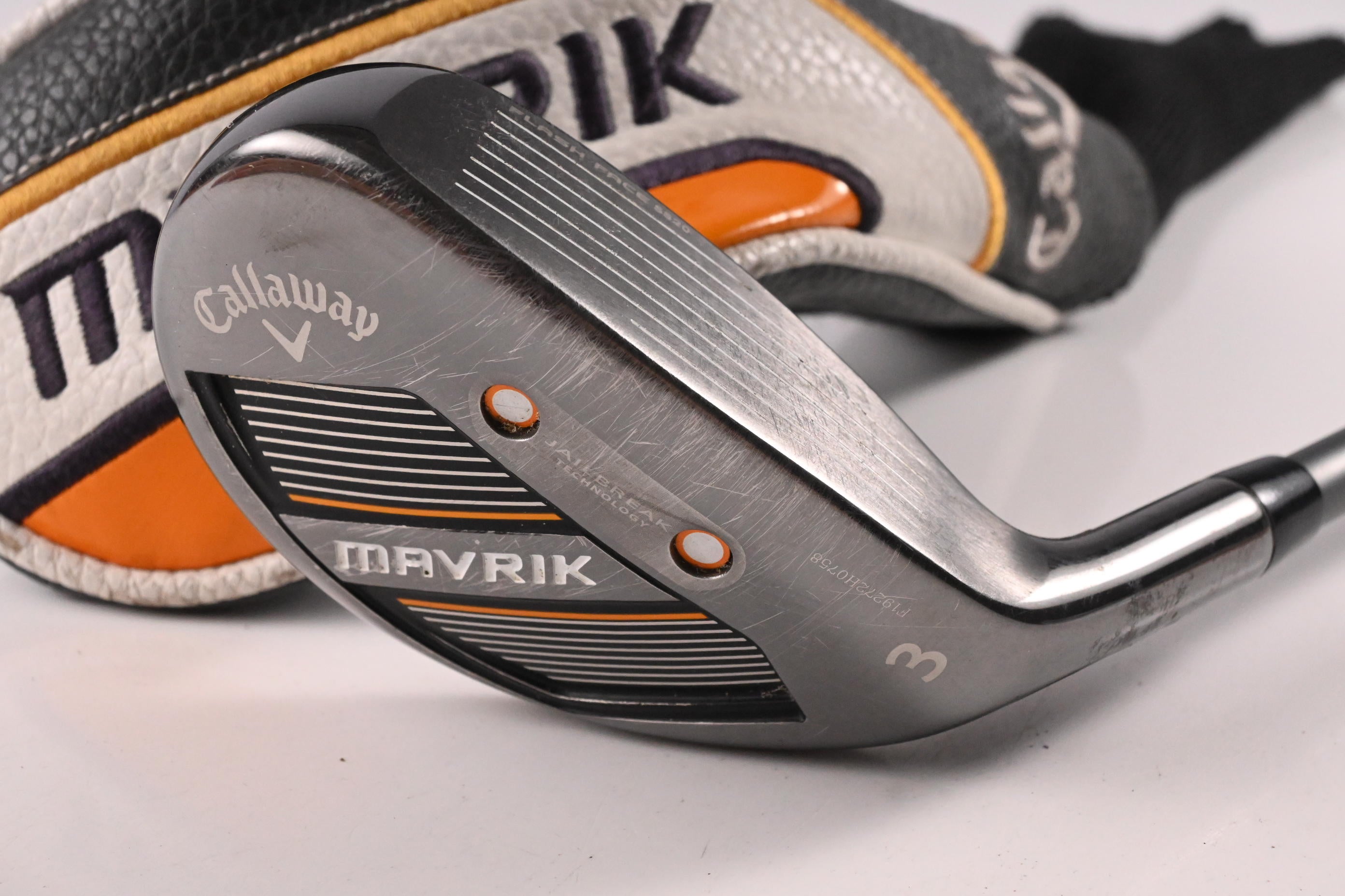 Callaway Mavrik #3 Hybrid / 18 Degree / Senior Flex Project X Catalyst 55 Shaft