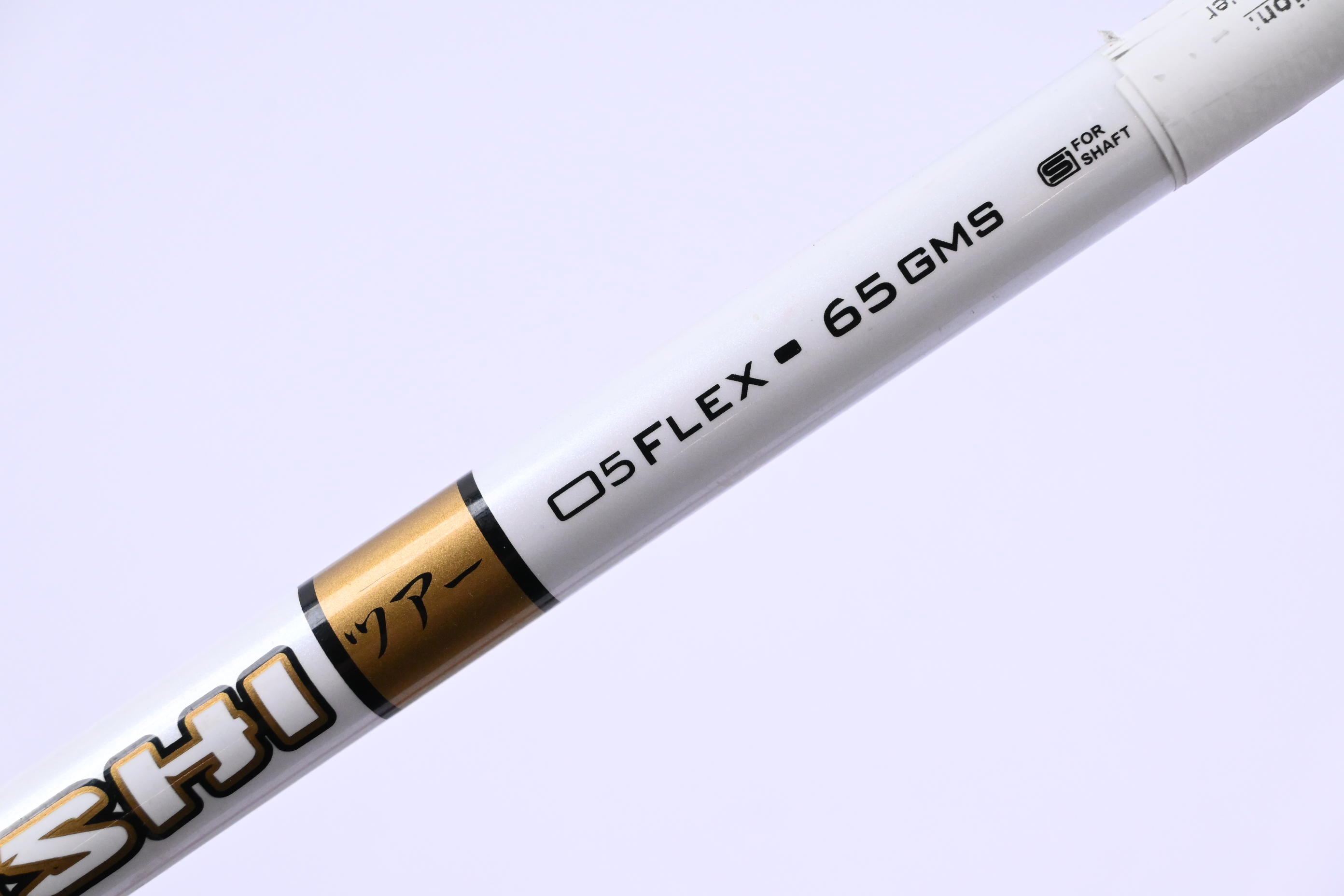 Oban Kiyoshi White 65 Driver Shaft / X-Flex / Taylormade 2nd Gen