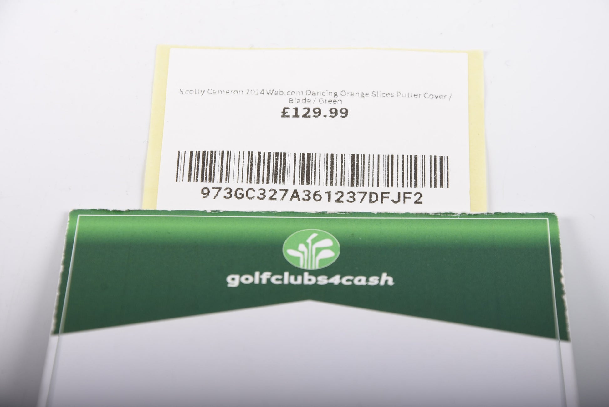 Scotty Cameron 2014 Web.com Dancing Orange Slices Putter Cover / Blade / Green