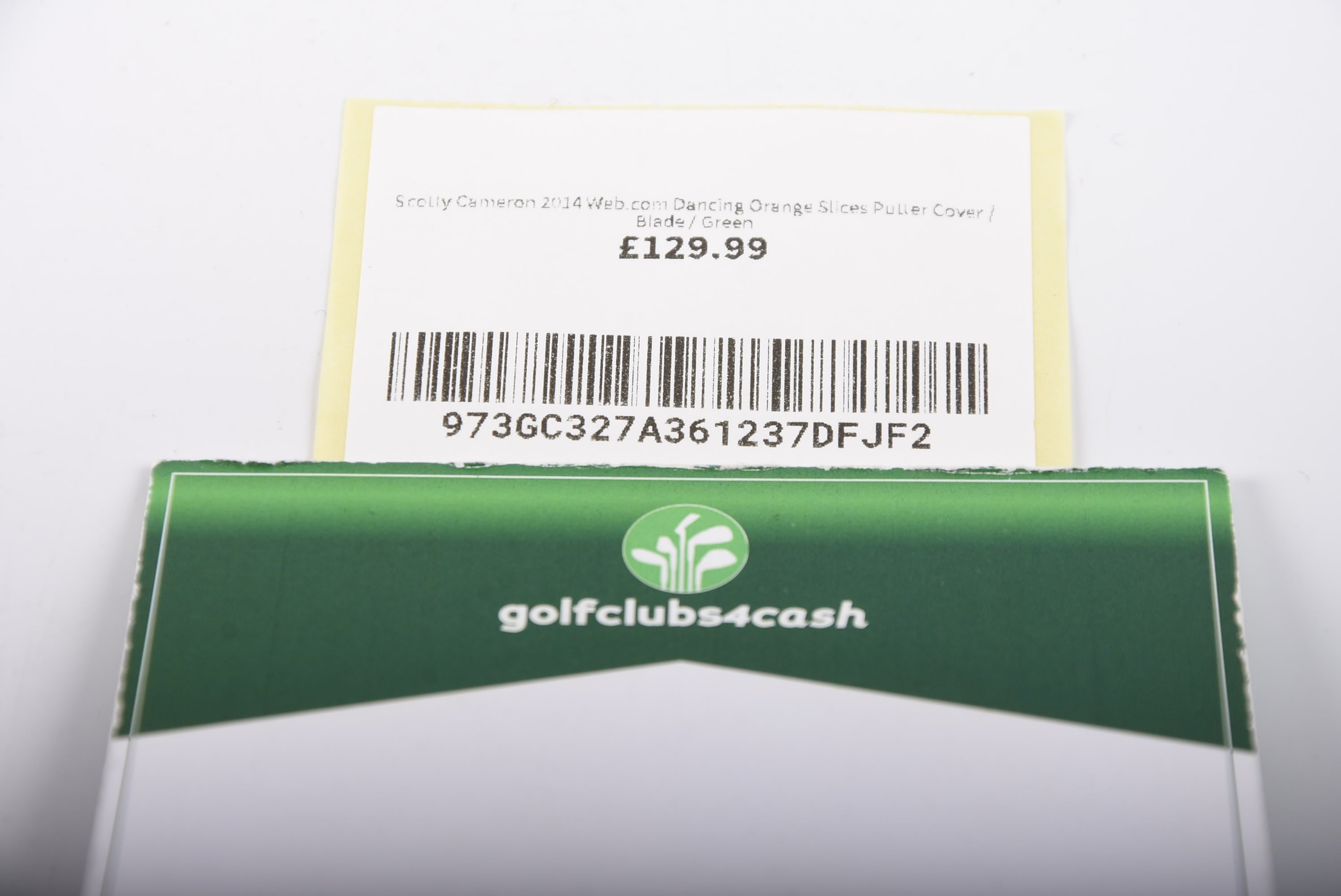 Scotty Cameron 2014 Web.com Dancing Orange Slices Putter Cover / Blade / Green