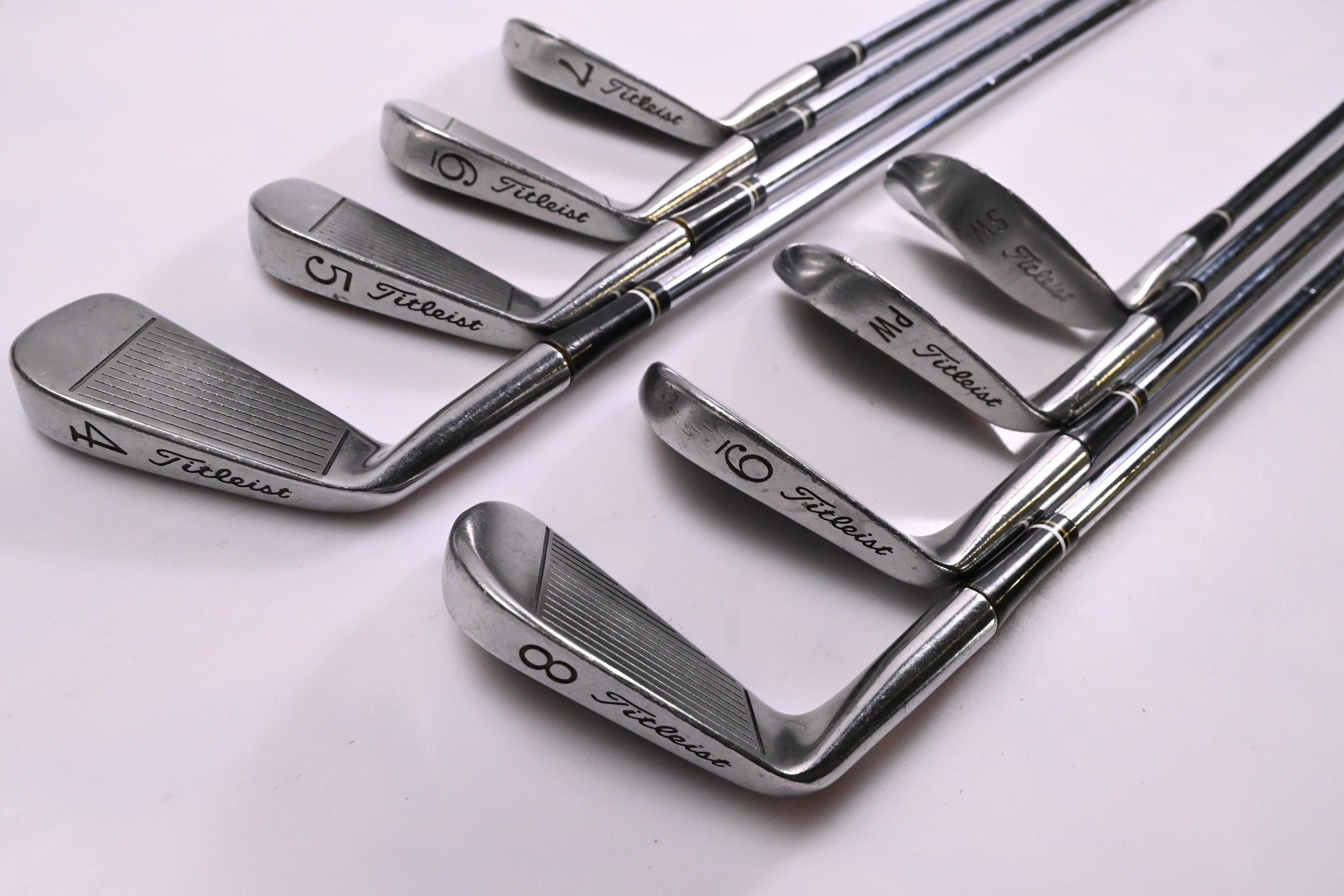 Titleist Acushnet AC 108 Irons / 4-PW+SW / Stiff Flex Titleist Shafts