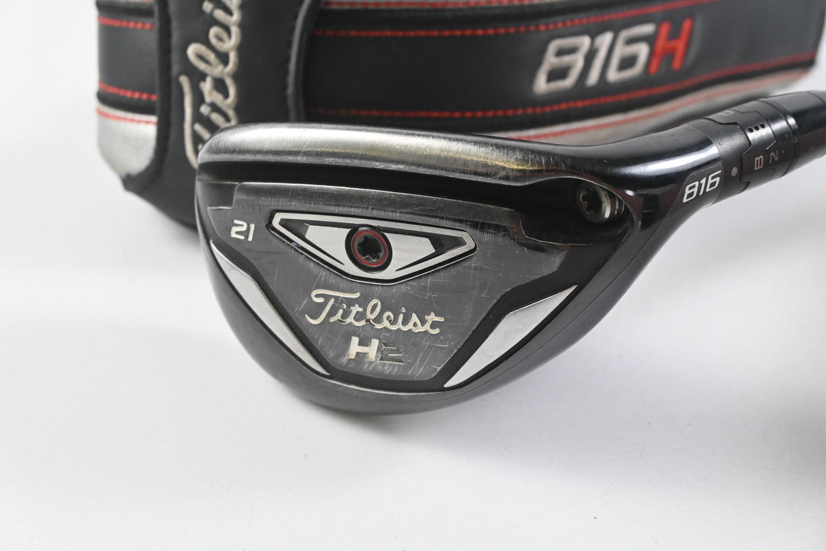 Titleist 816 H2 #3 Hybrid / 21 Degree / Regular Flex Diamana M+60 Shaft