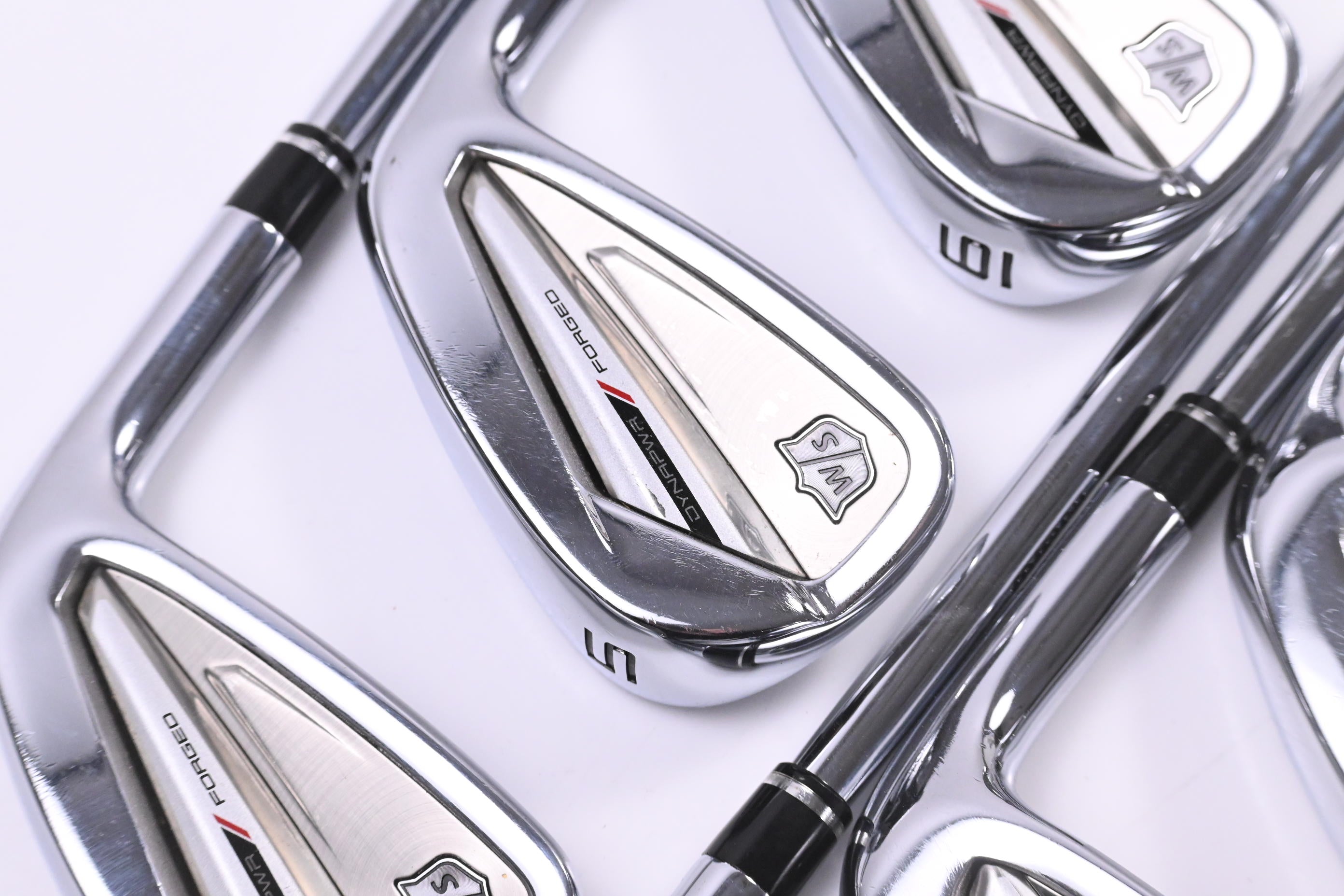 Wilson Dynapwr Forged 2023 Irons / 4-PW / Stiff Flex KBS Tour Lite Shafts