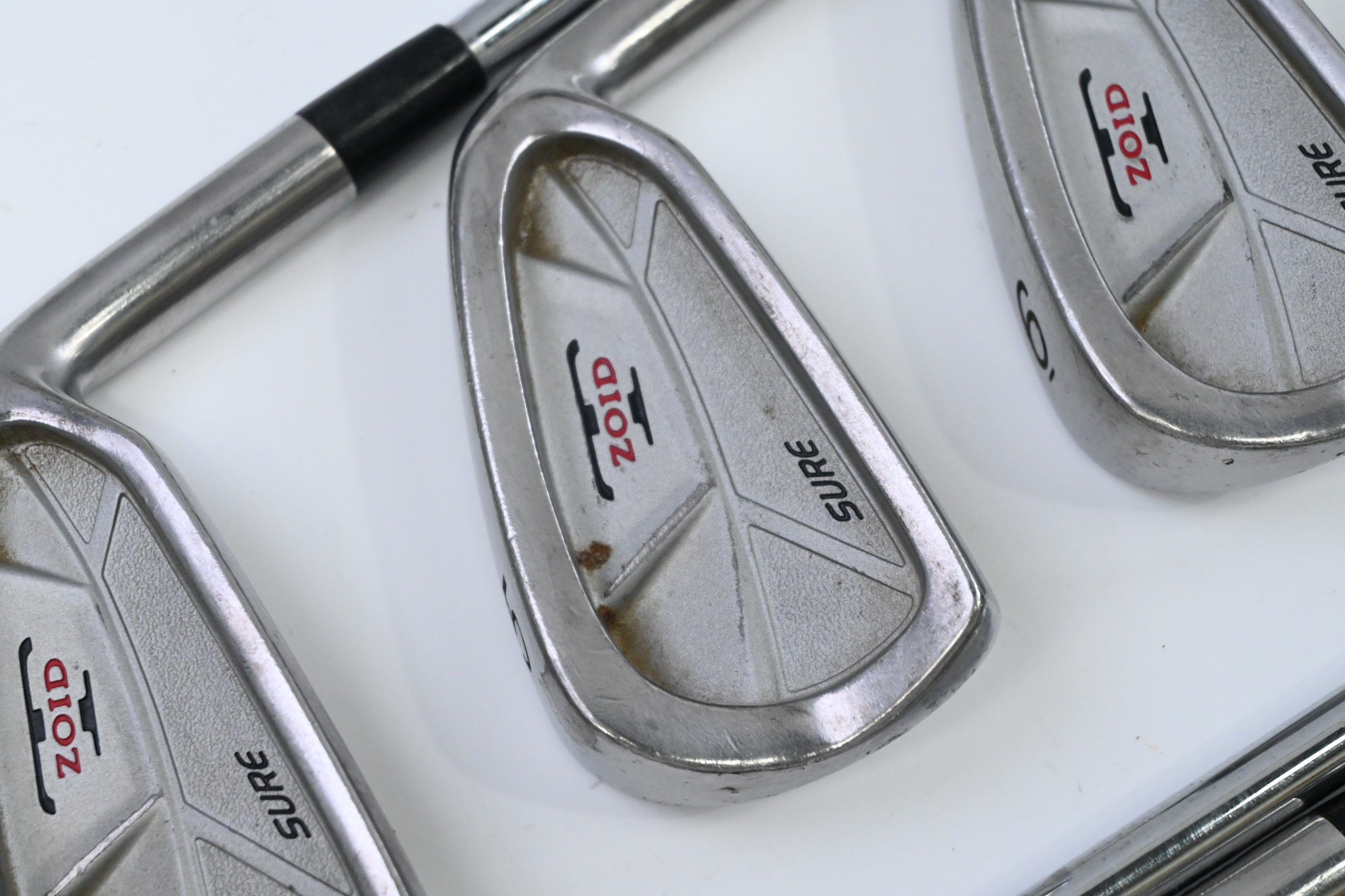 Mizuno T-Zoid Sure Irons / 4-PW+SW / Regular Flex Dynamic Gold S400 Shafts