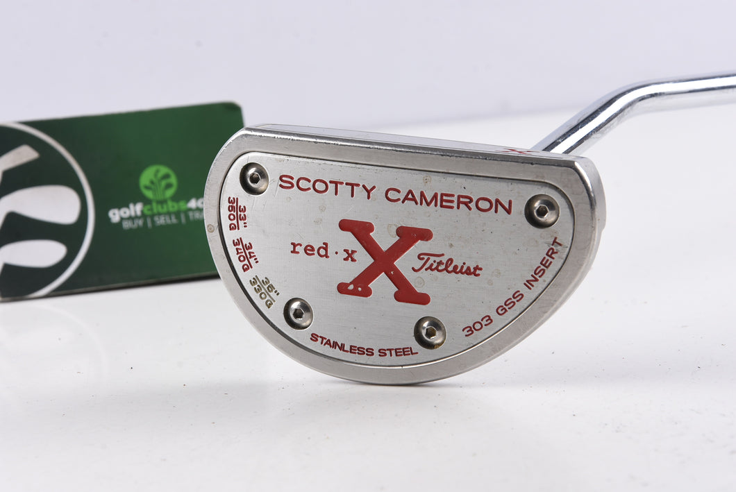 Scotty Cameron Red X Putter / 33.5 Inch