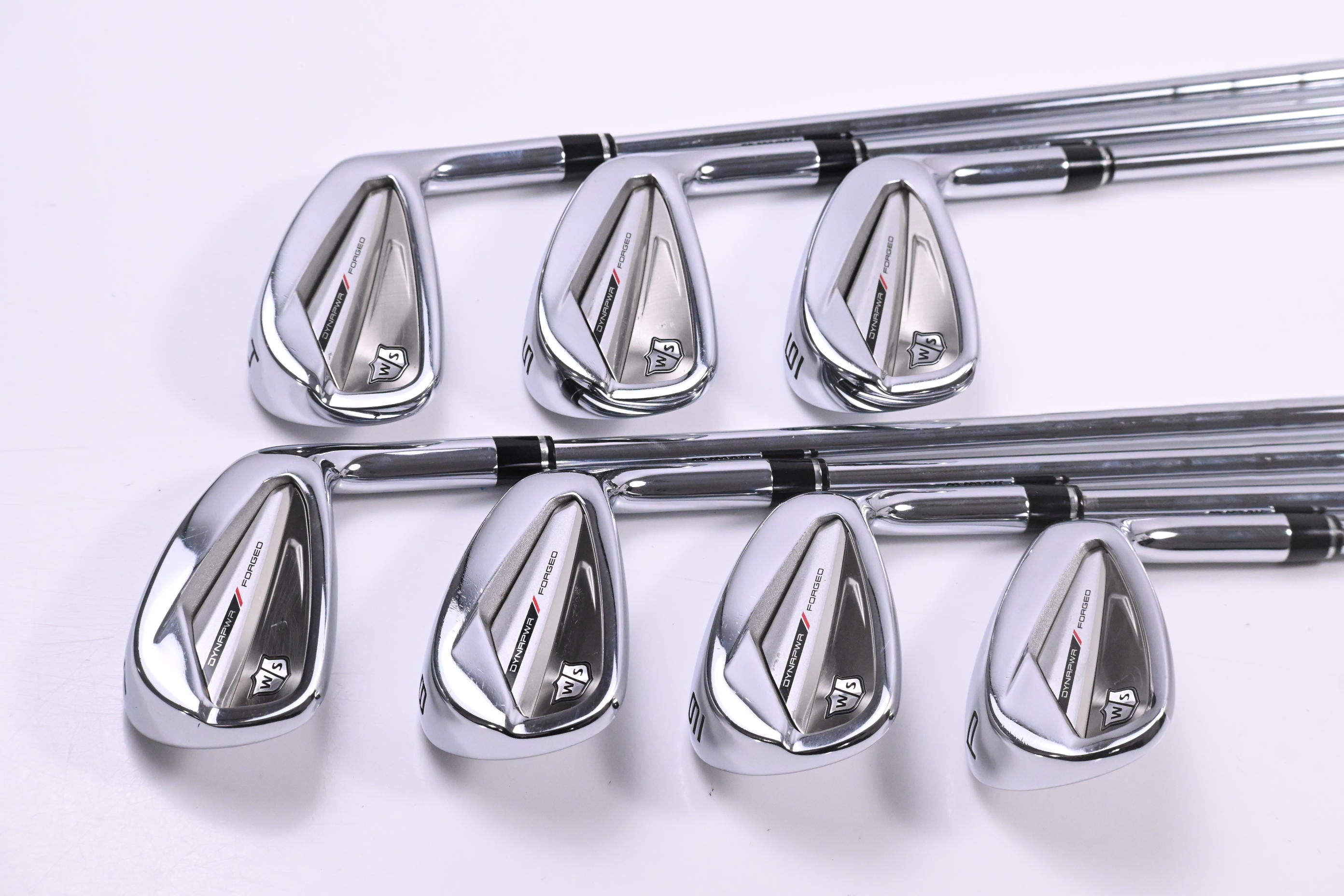 Wilson Dynapwr Forged 2023 Irons / 4-PW / Stiff Flex KBS Tour Lite Shafts