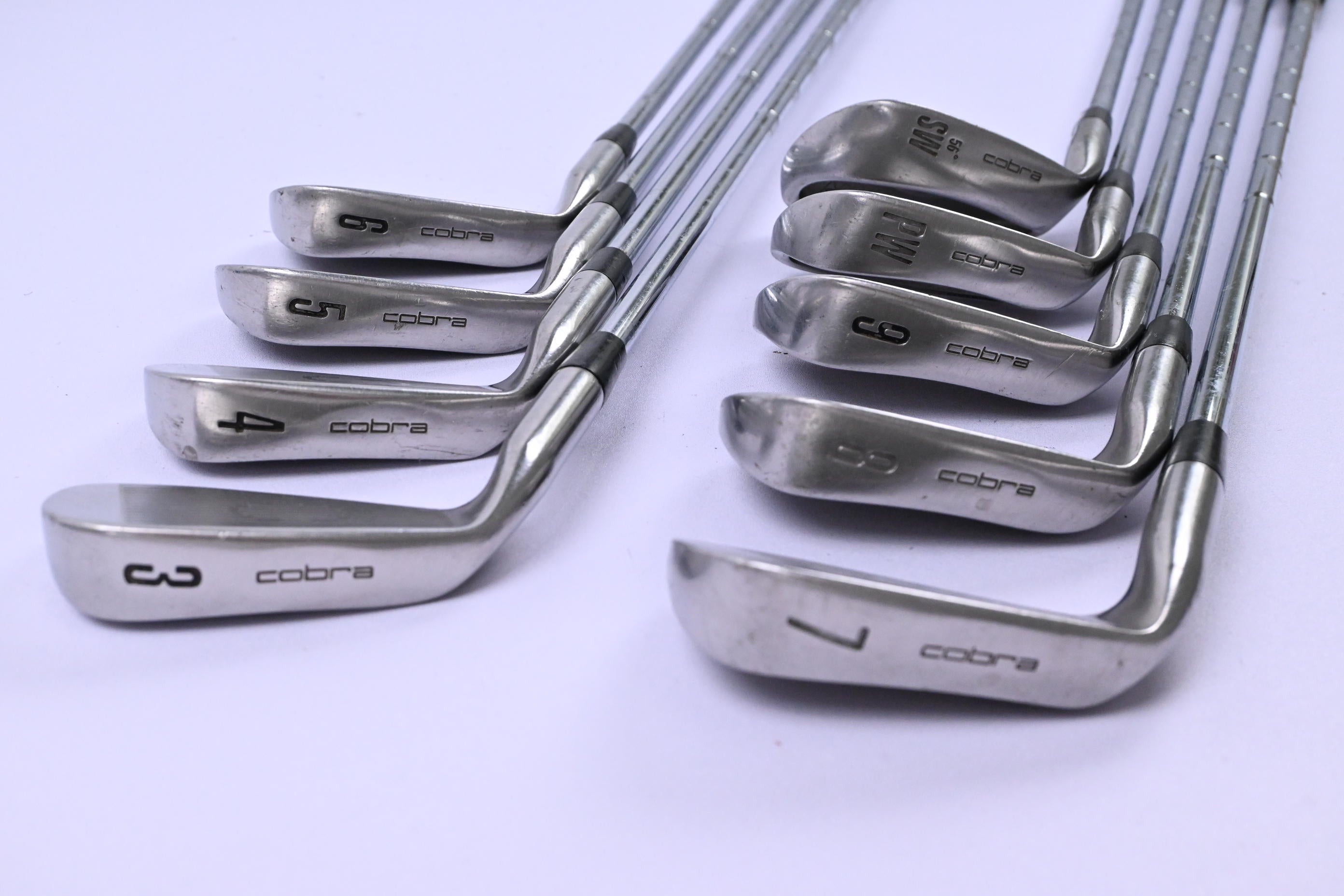 Cobra King Cobra Oversize Irons / 3-PW+SW / Regular Flex Dynamic Gold Shafts