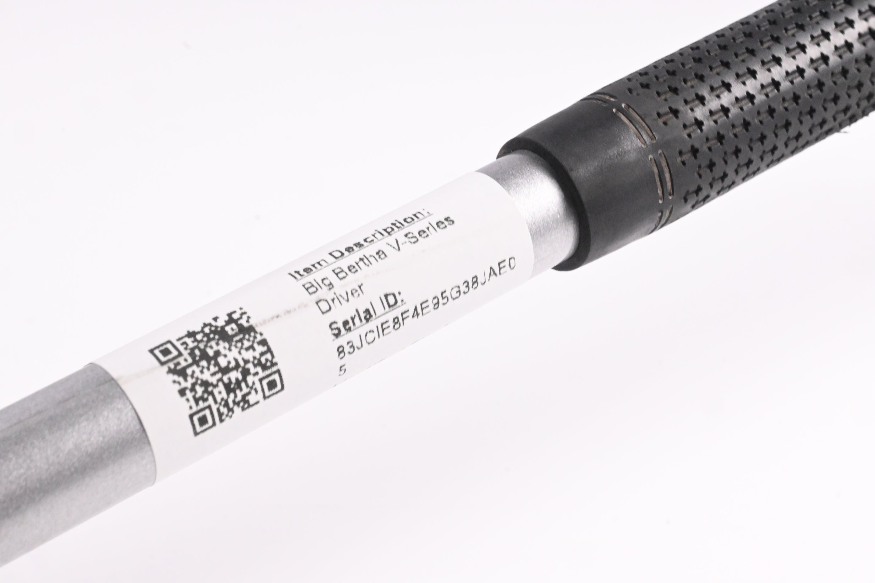 Callaway Big Bertha V-Series Driver / 10.5 Degree / Stiff Flex Bassara E-Series