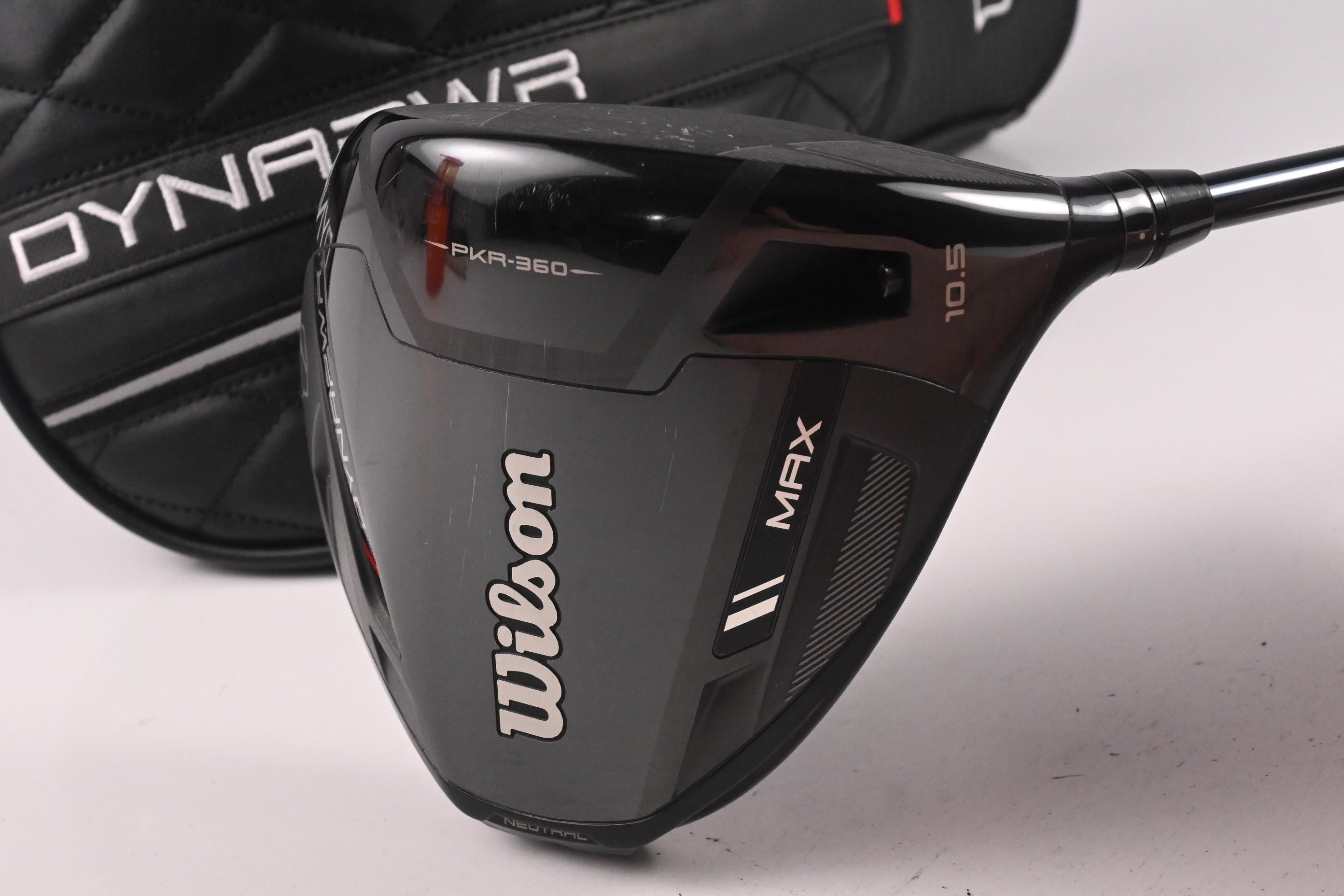 Wilson DYNAPWR 2025 Max Driver / 10.5 Degree / Regular Flex UST LIN-Q Red 5 M40X
