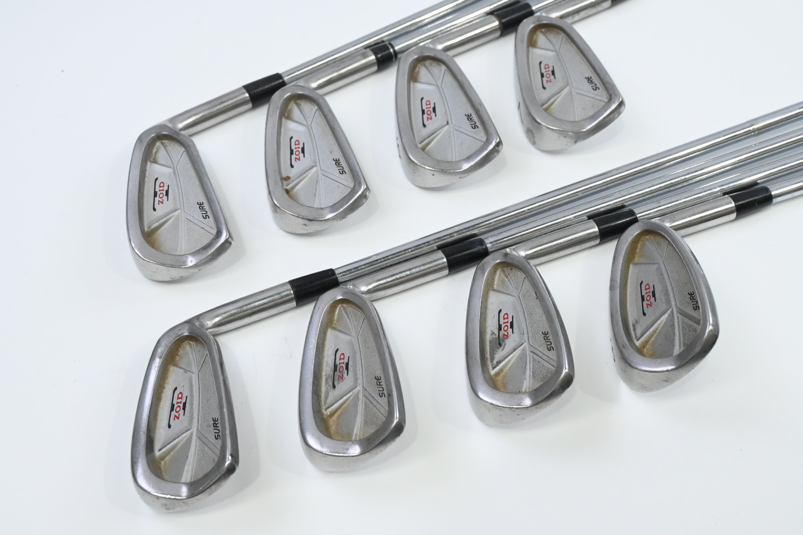 Mizuno T-Zoid Sure Irons / 4-PW+SW / Regular Flex Dynamic Gold S400 Shafts